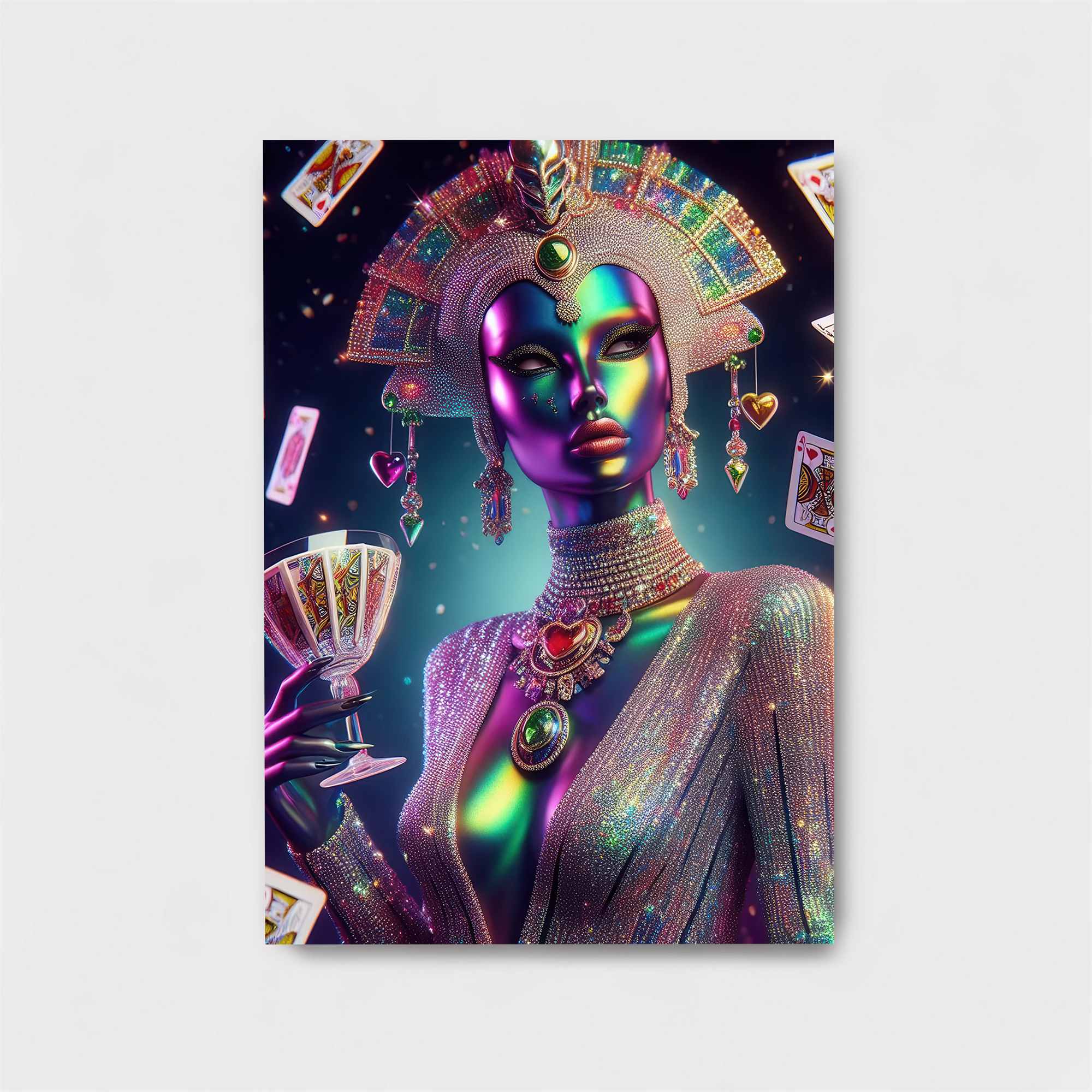 Queen Enigma Safe Wall Magnetic / M