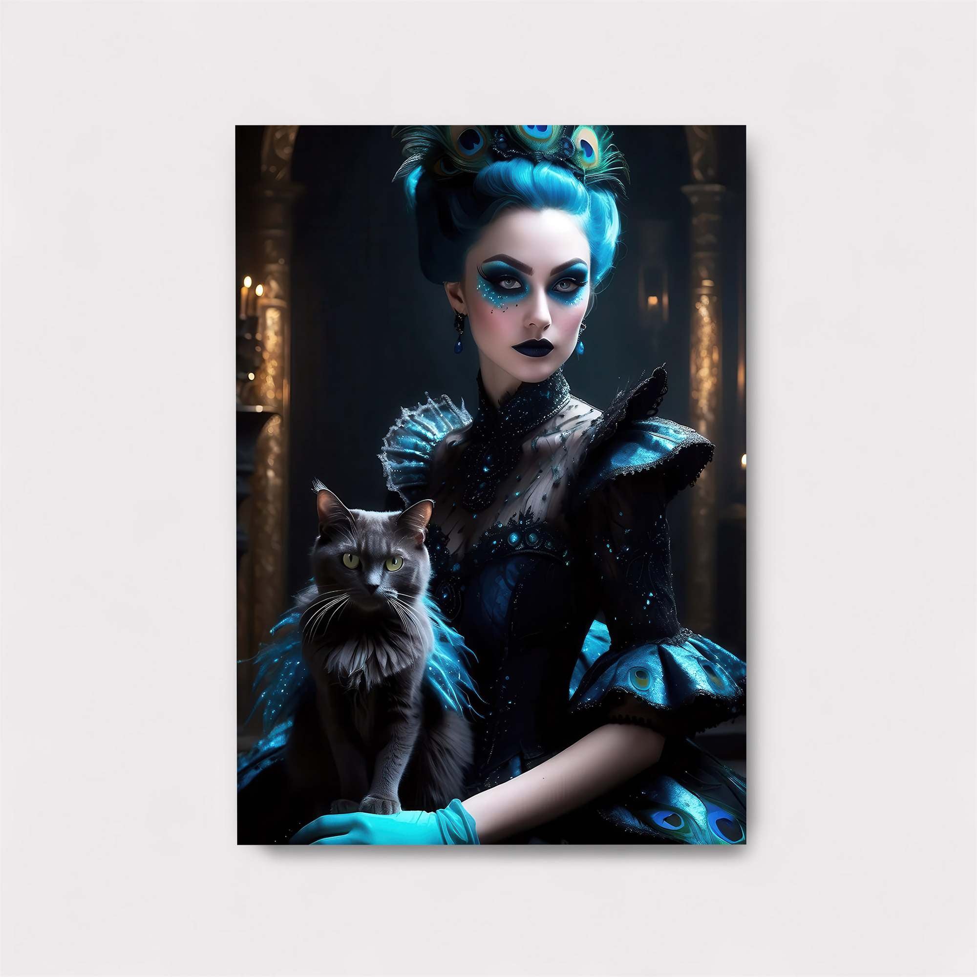 Peacock Enigma Safe Wall Magnetic / M