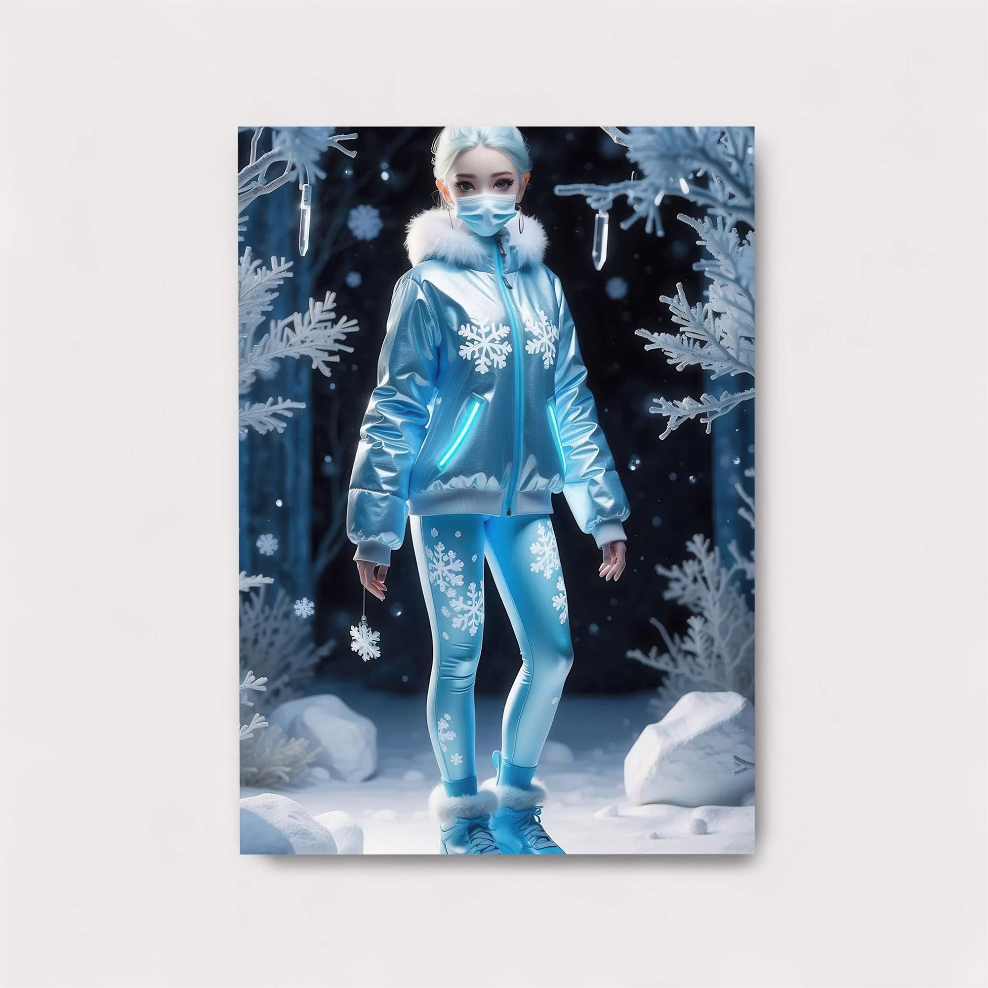 Frosty Elegance Safe Wall Magnetic / M