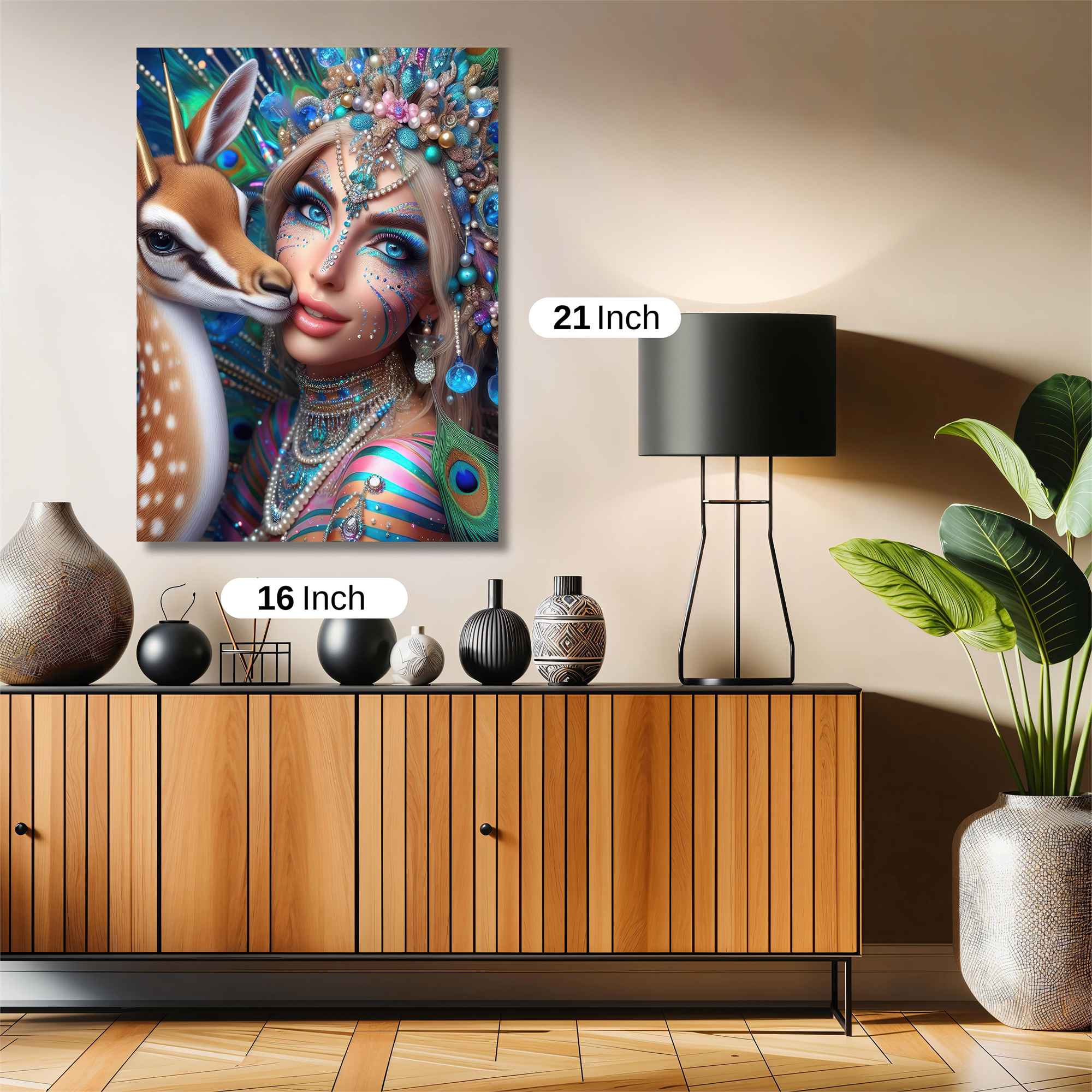 Deer Enchantment Safe Wall Magnetic / M