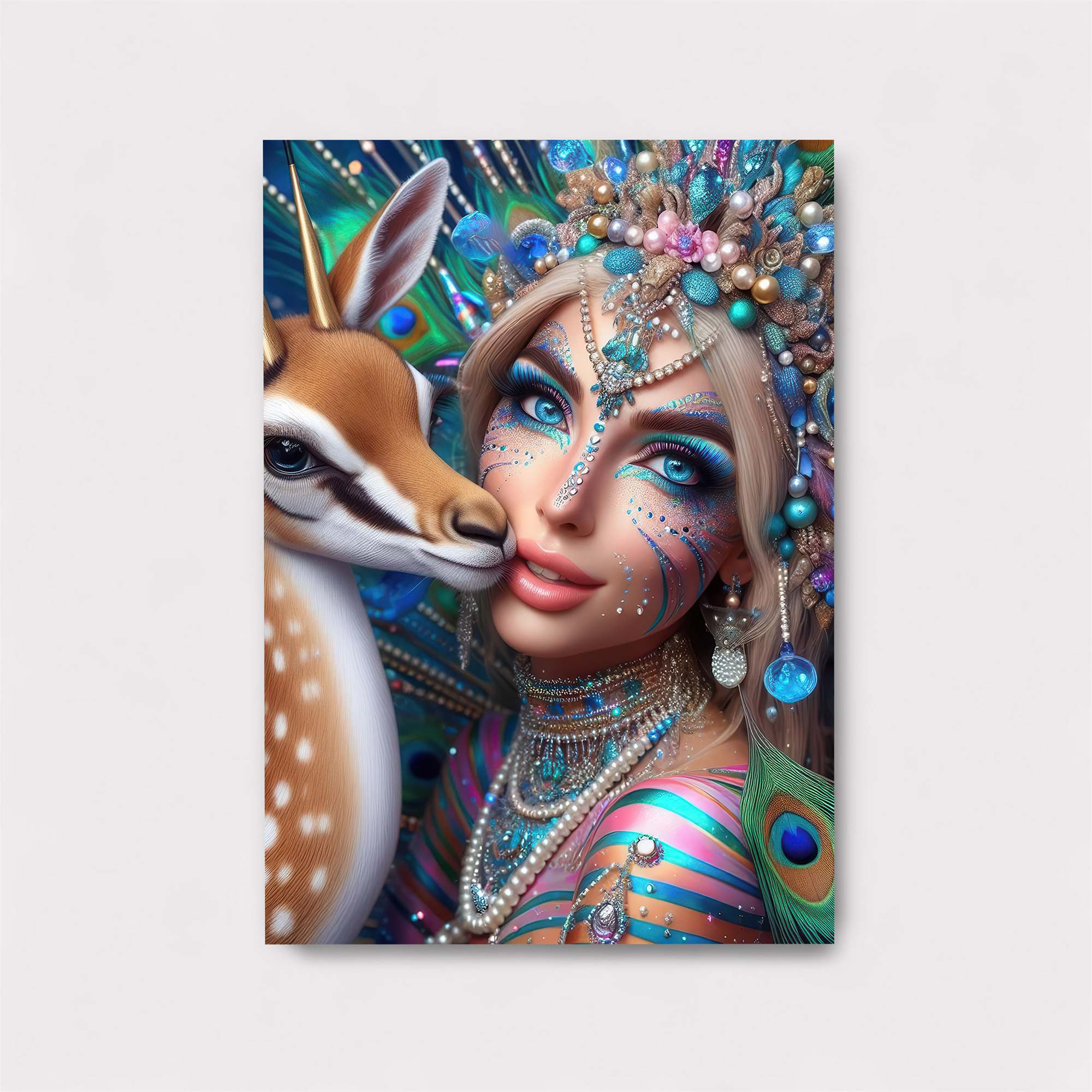 Deer Enchantment Safe Wall Magnetic / M