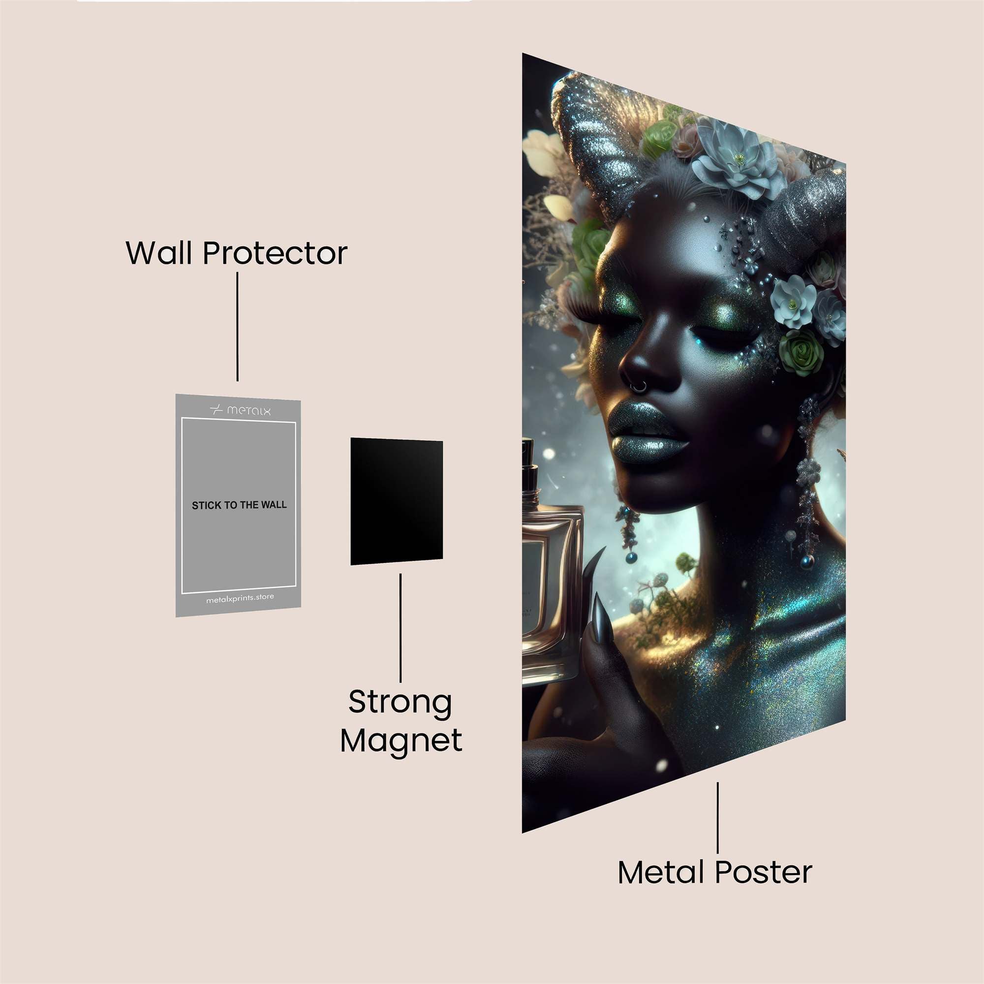 Enchanted Essence Safe Wall Magnetic / M