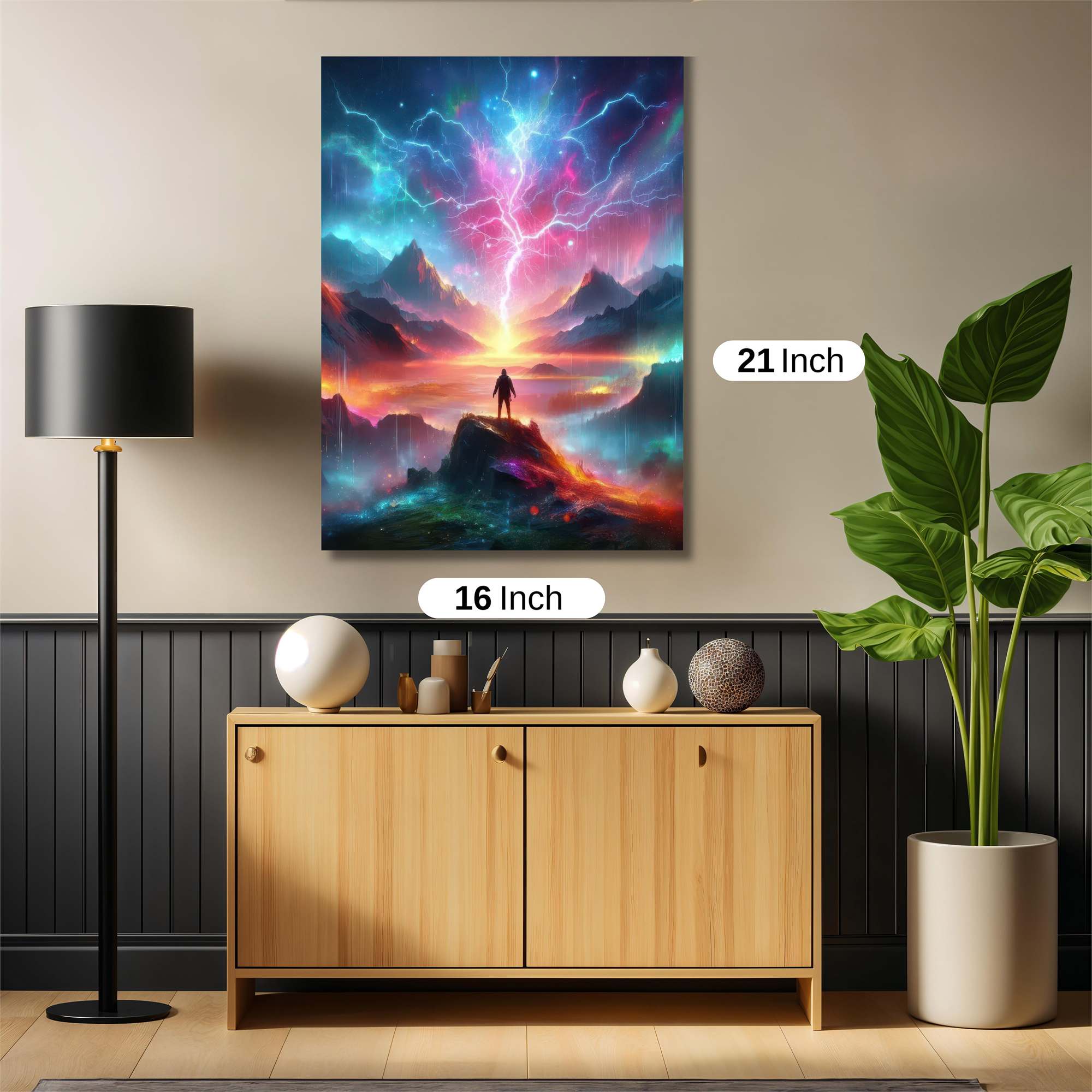 Aurora Awakening Safe Wall Magnetic / M