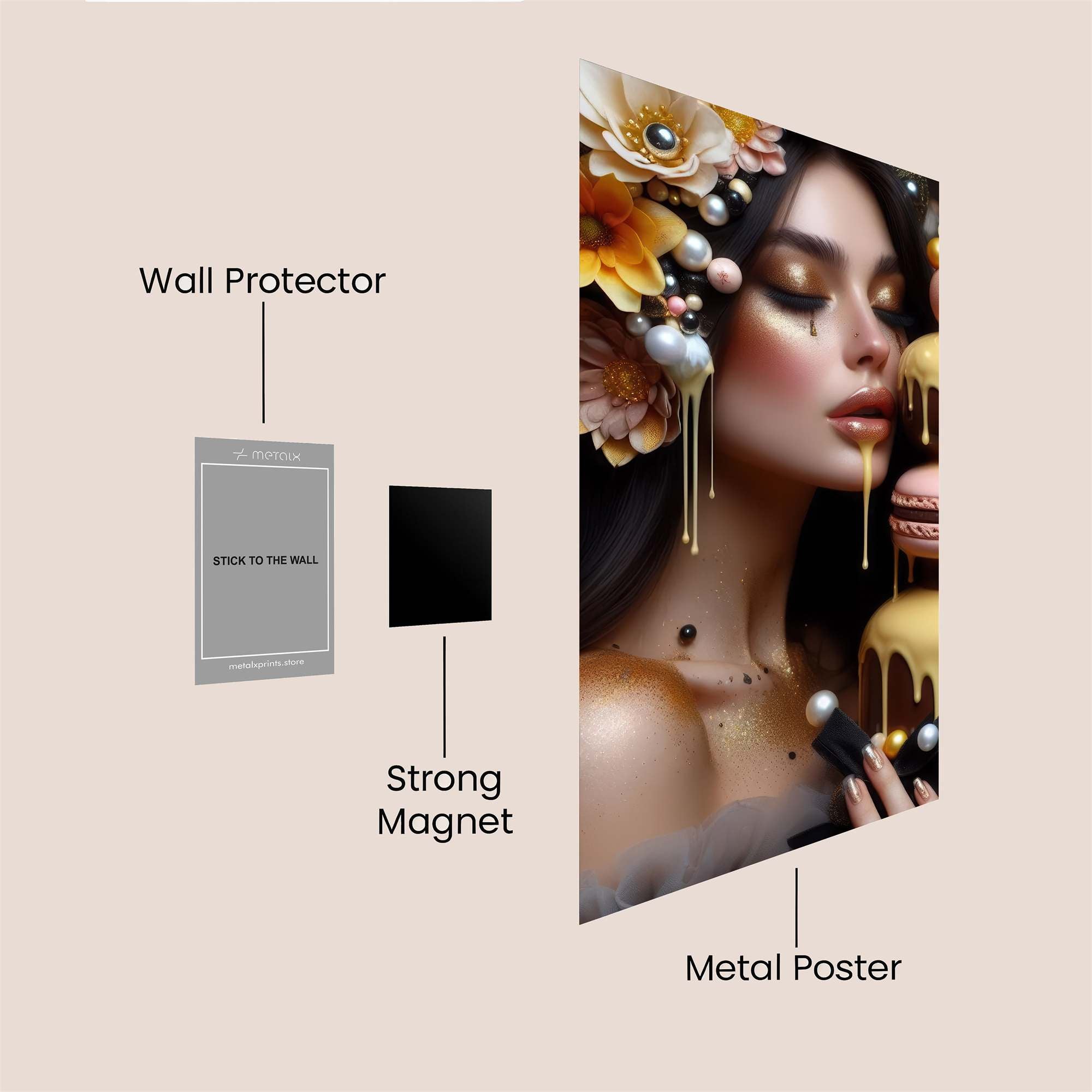 Fairy Whimsy Safe Wall Magnetic / M