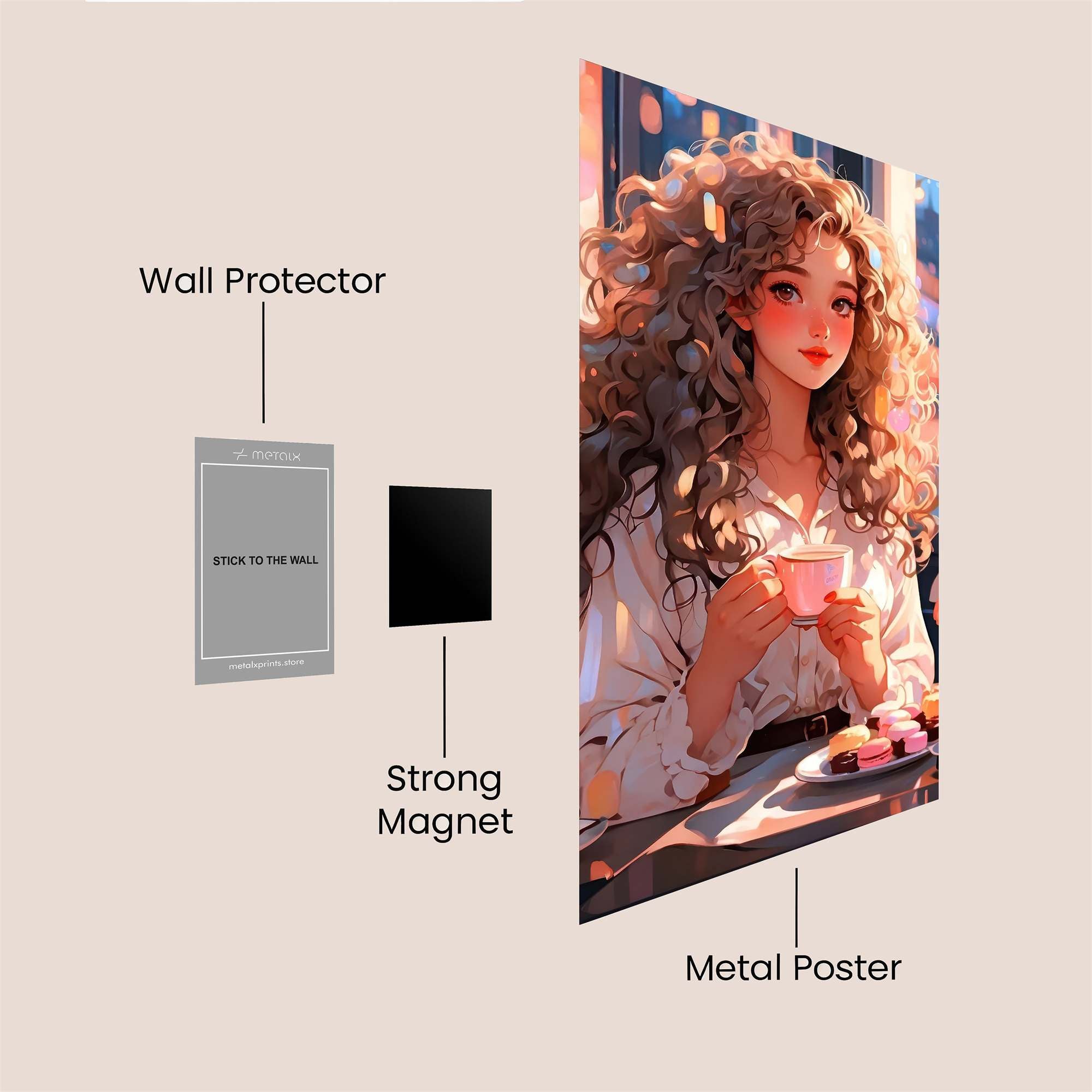 Morning Serenity Safe Wall Magnetic / M