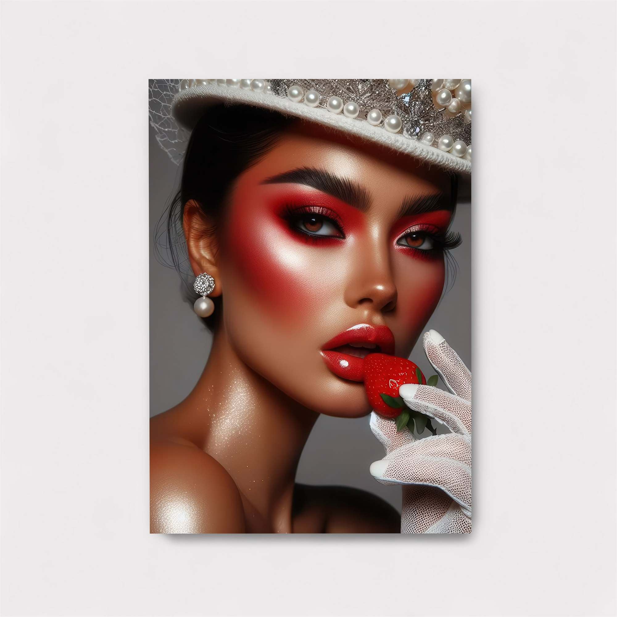 Strawberry Elegance Safe Wall Magnetic / M