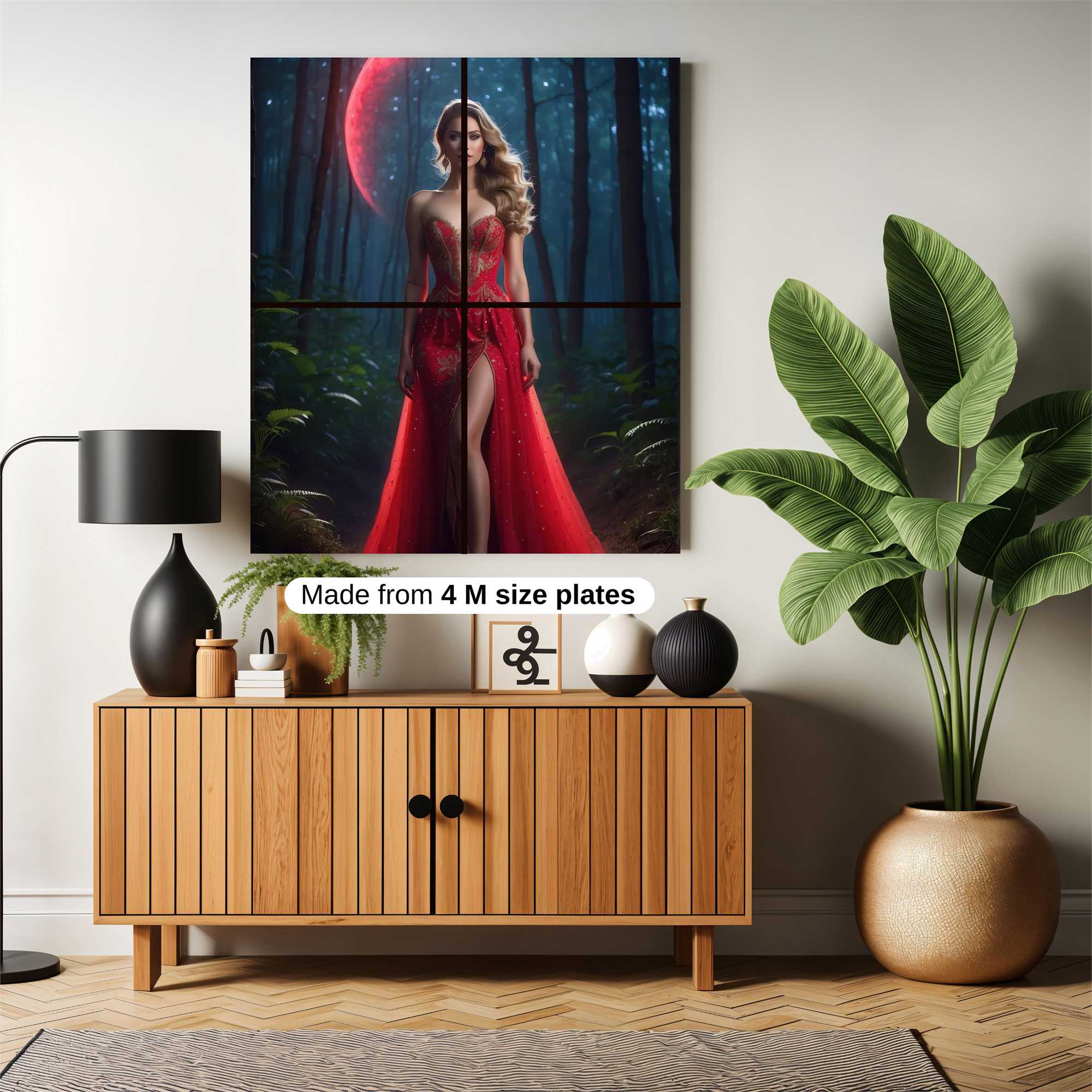 Moonlit Enchantress Safe Wall Magnetic / M