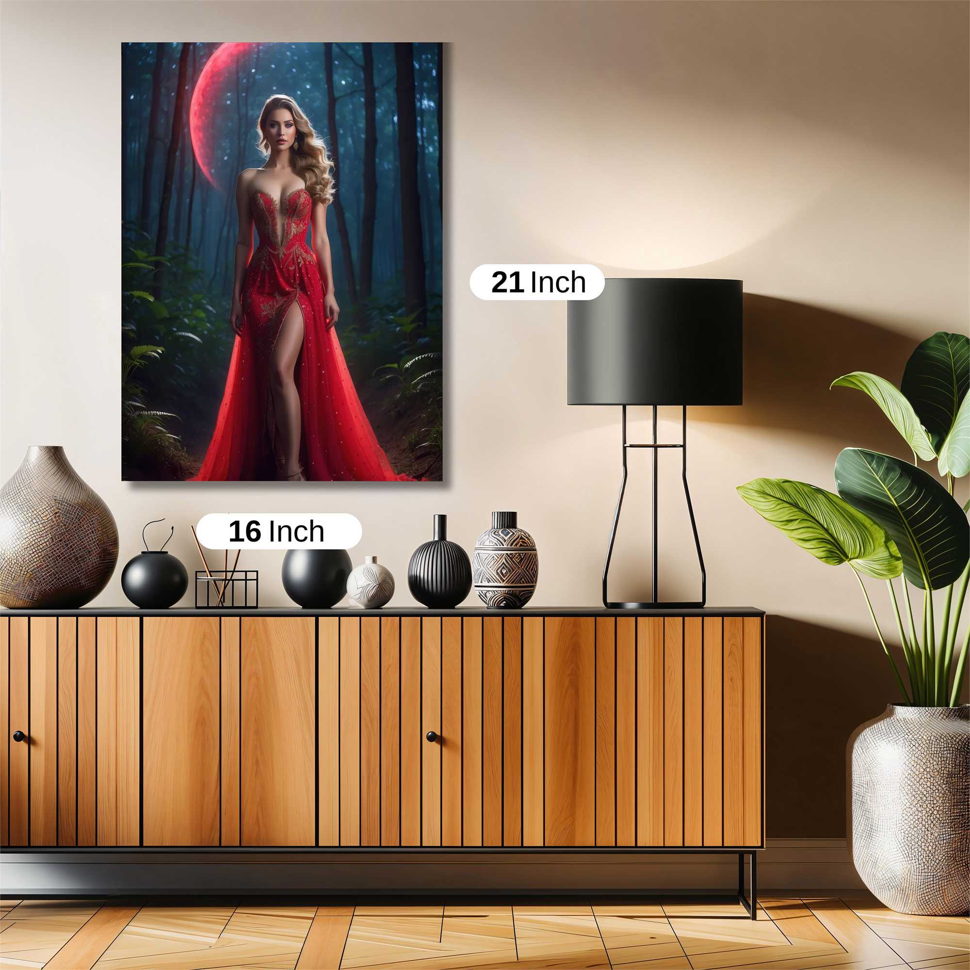 Moonlit Enchantress Safe Wall Magnetic / M