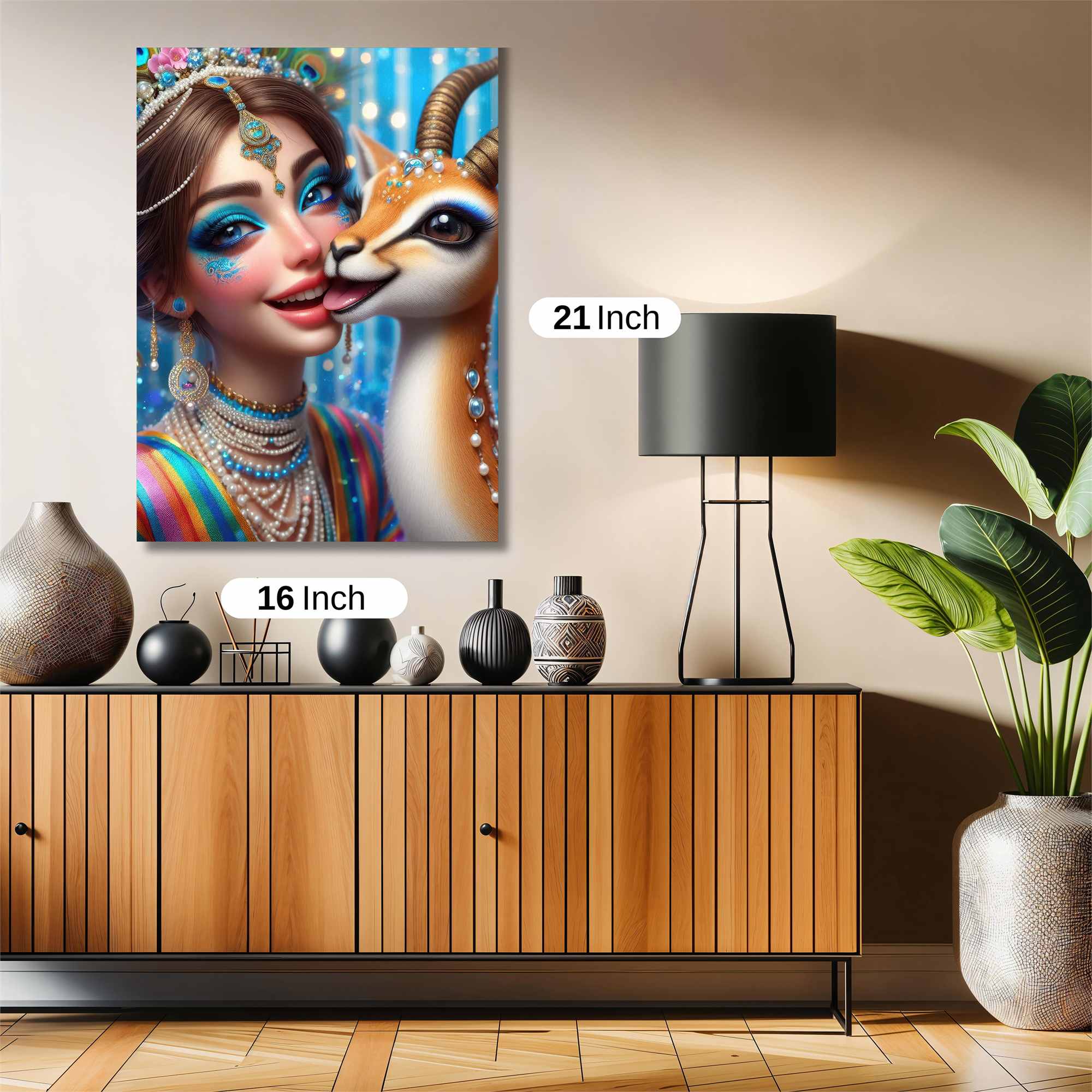 Peacock Enchantment Safe Wall Magnetic / M