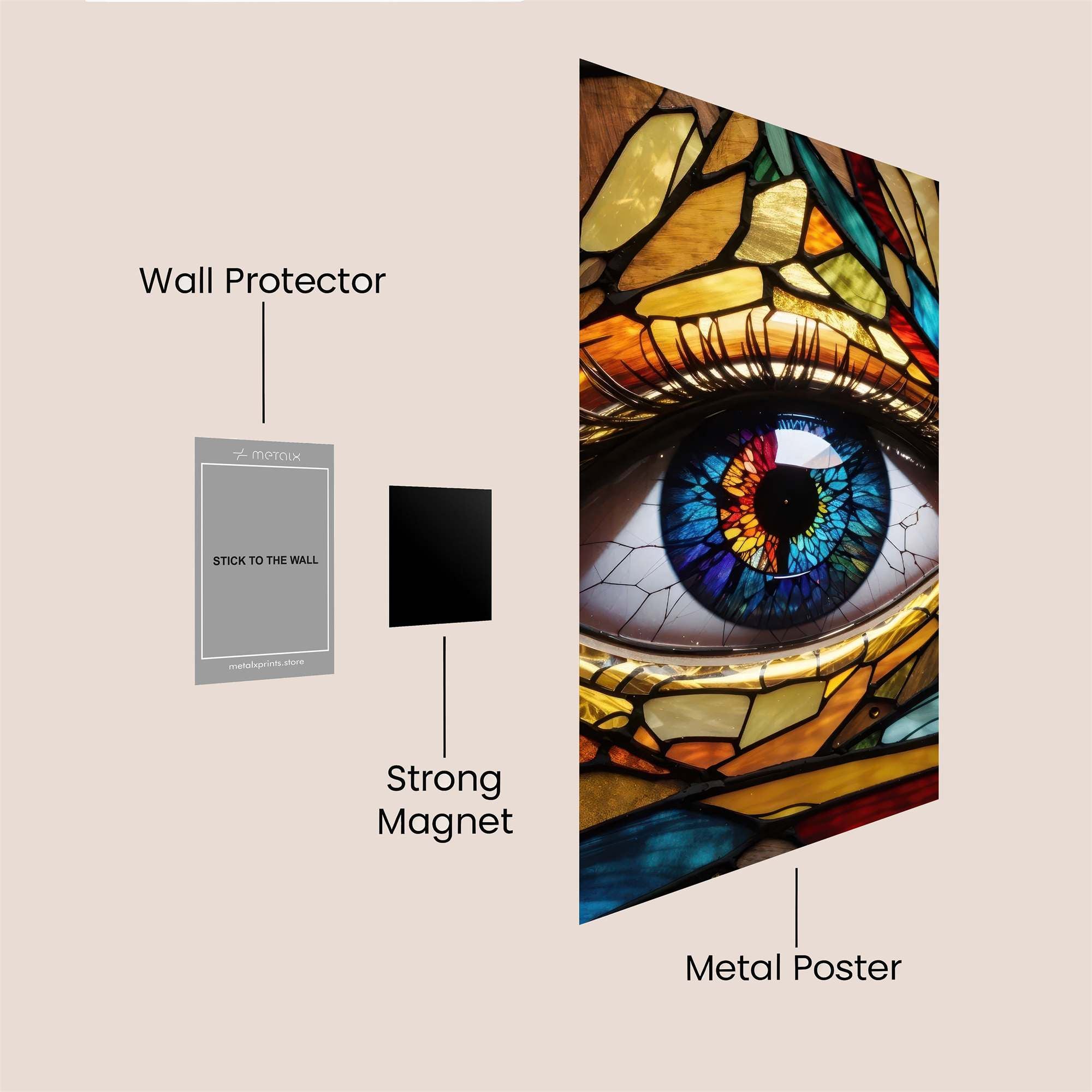 Mosaic Vision Safe Wall Magnetic / M