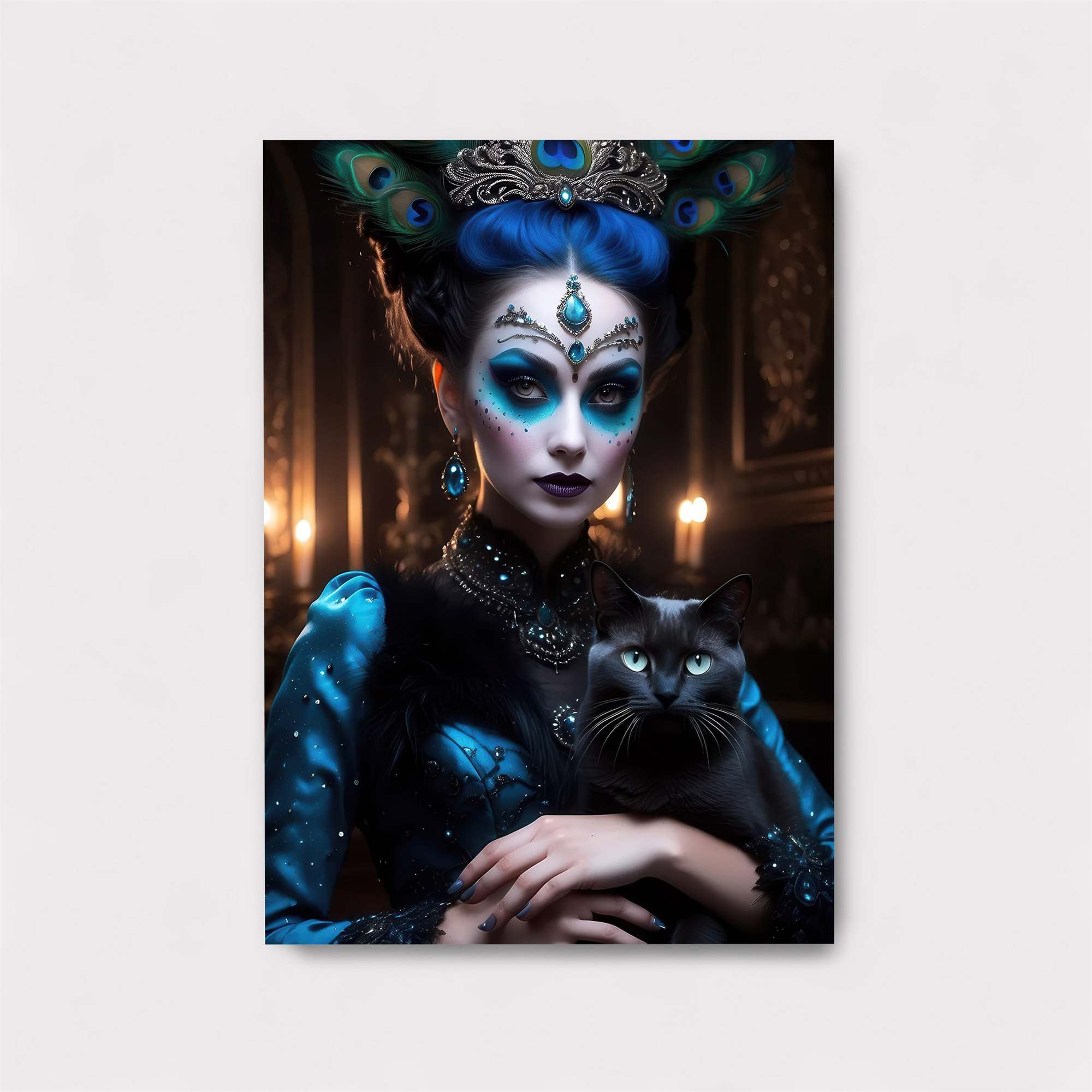 Peacock Enchantress Safe Wall Magnetic / M