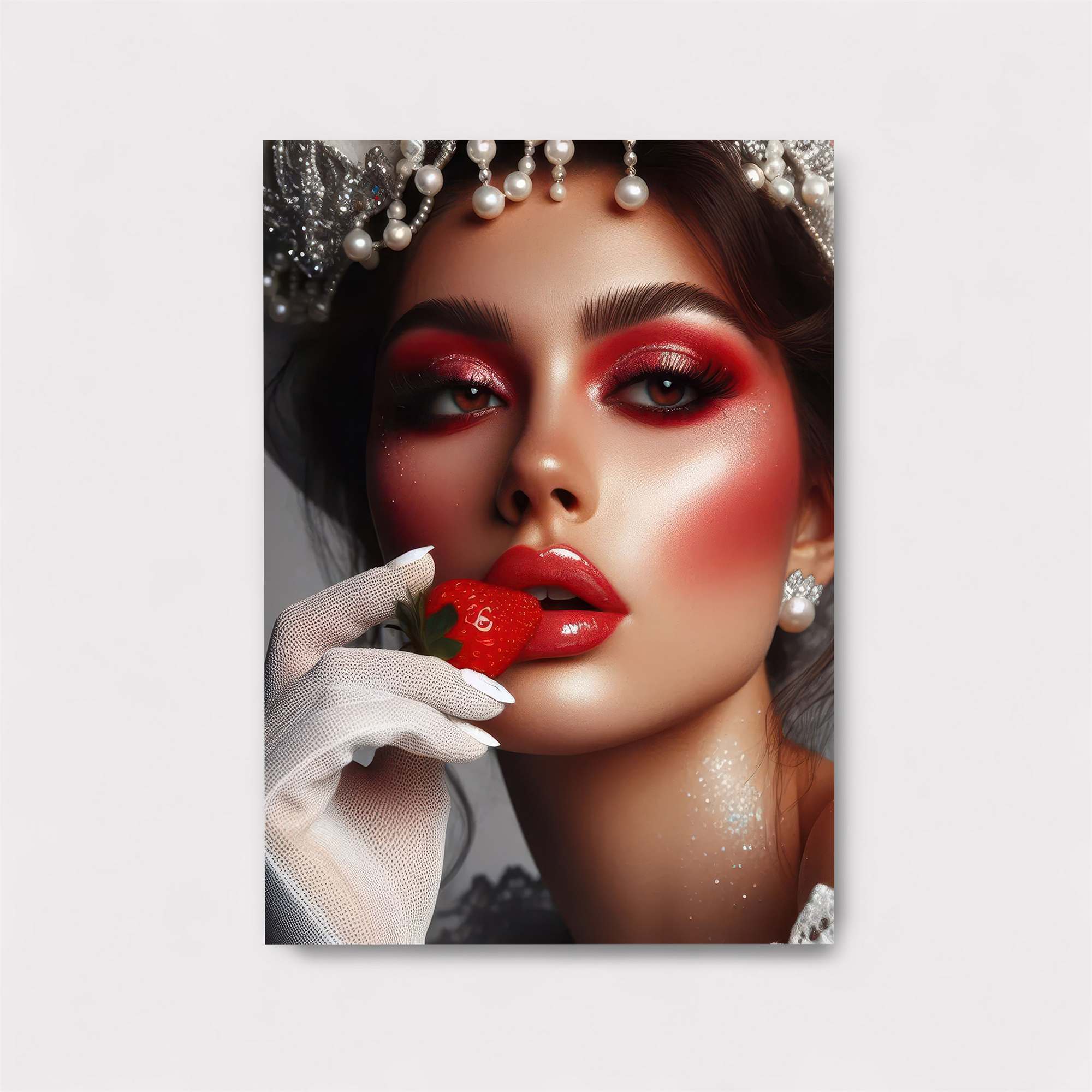 Strawberry Elegance Safe Wall Magnetic / M