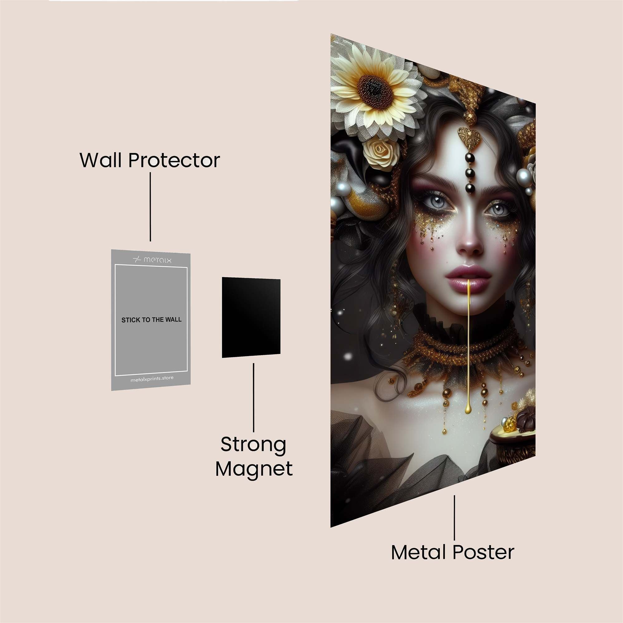 Decadent Delight Safe Wall Magnetic / M