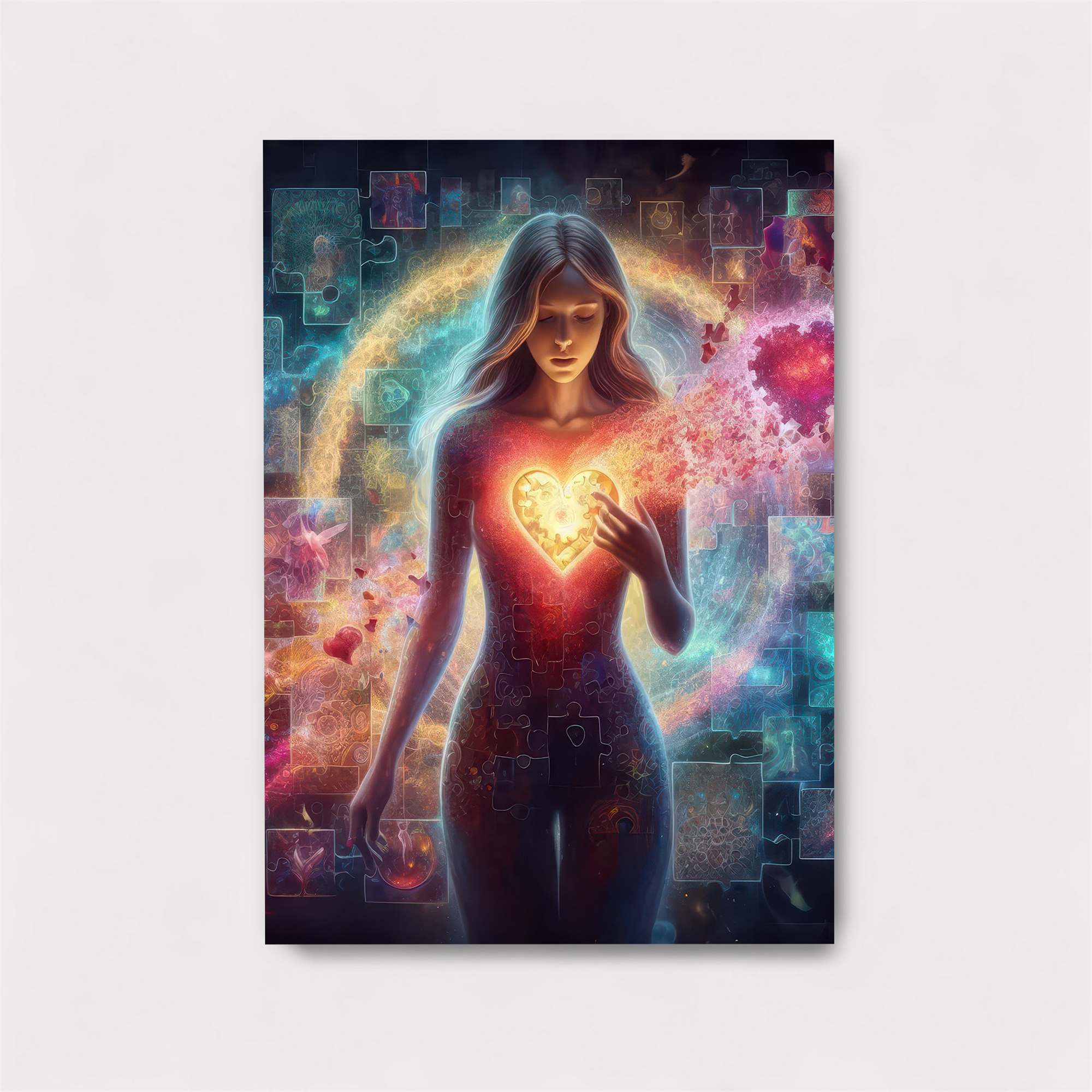 Heart Radiance Safe Wall Magnetic / M