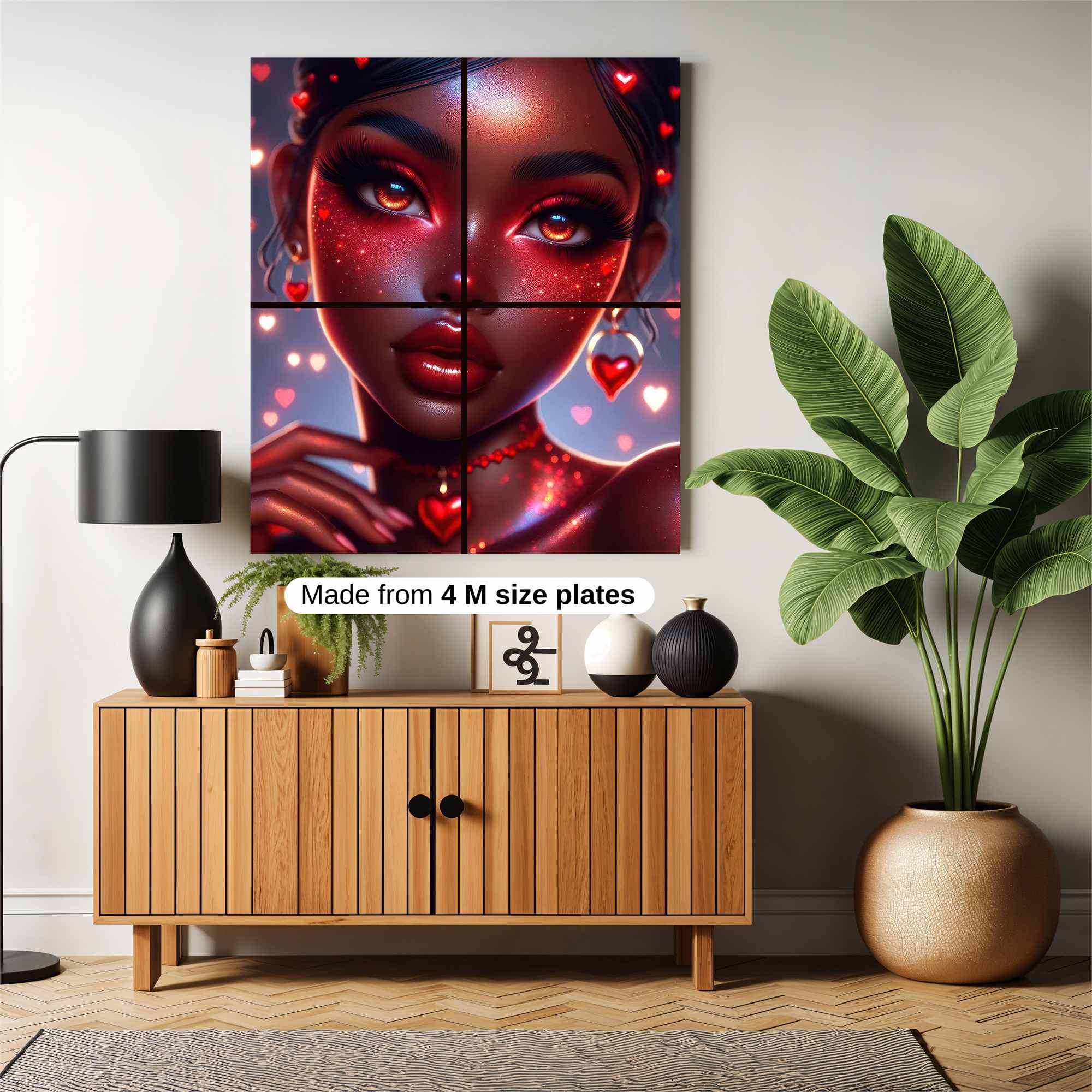 Heart Enchantress Safe Wall Magnetic / M