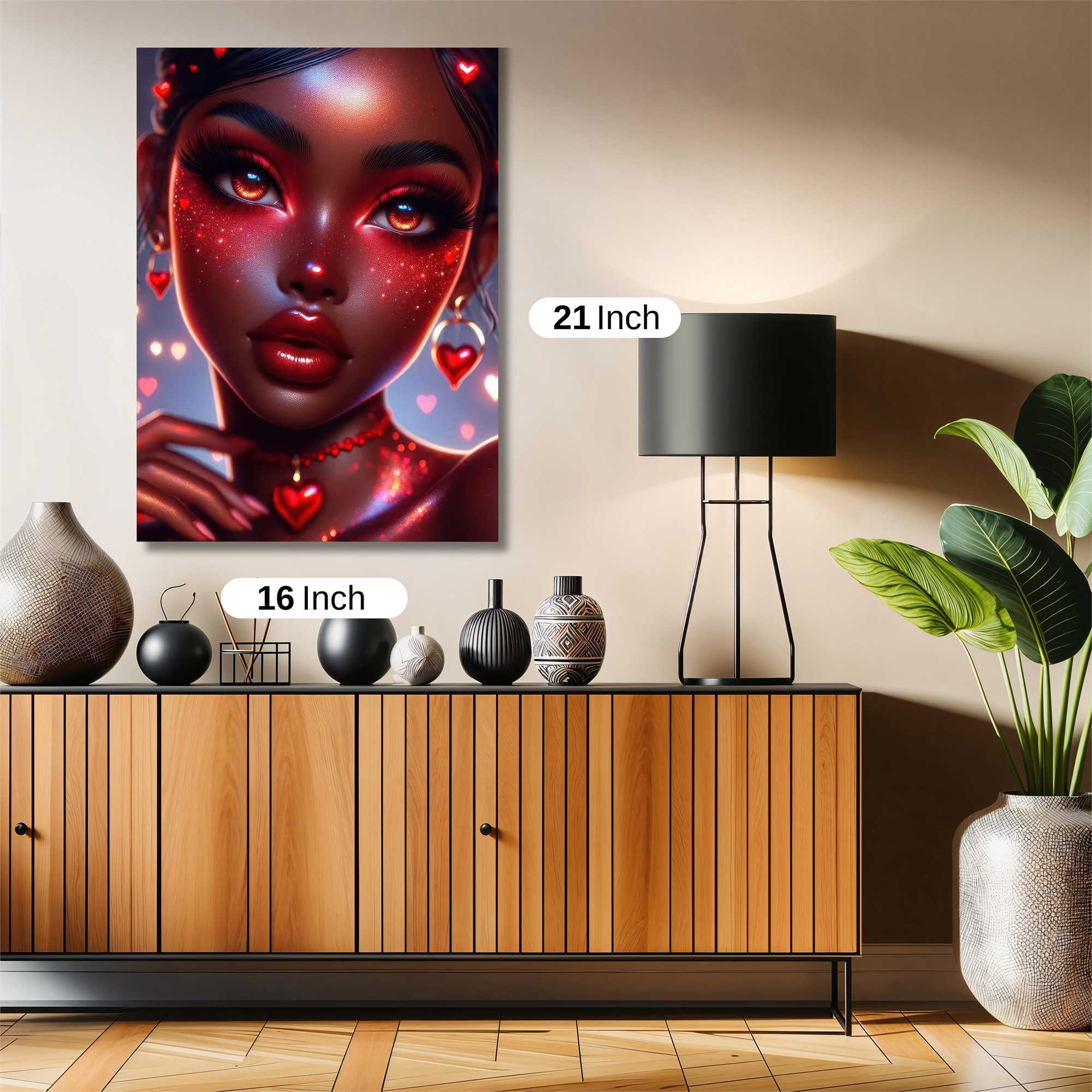 Heart Enchantress Safe Wall Magnetic / M