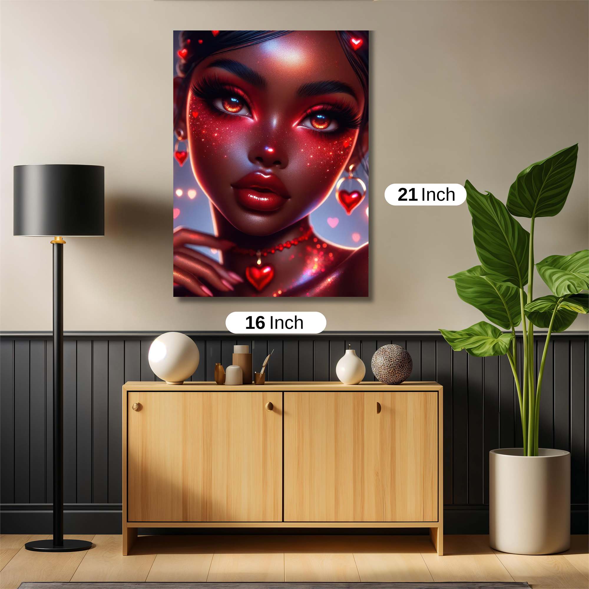Heart Enchantress Safe Wall Magnetic / M