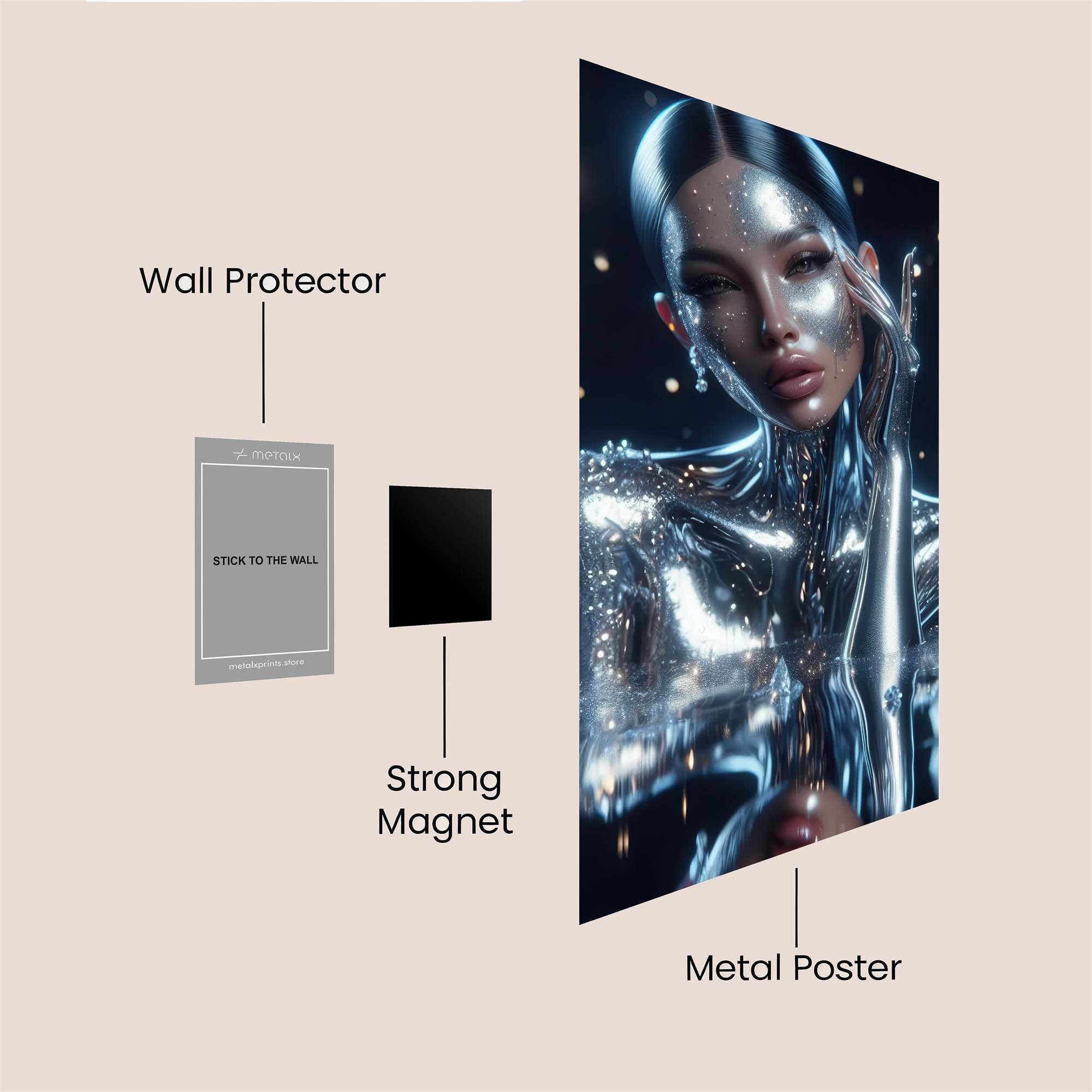 Stellar Enigma Safe Wall Magnetic / M