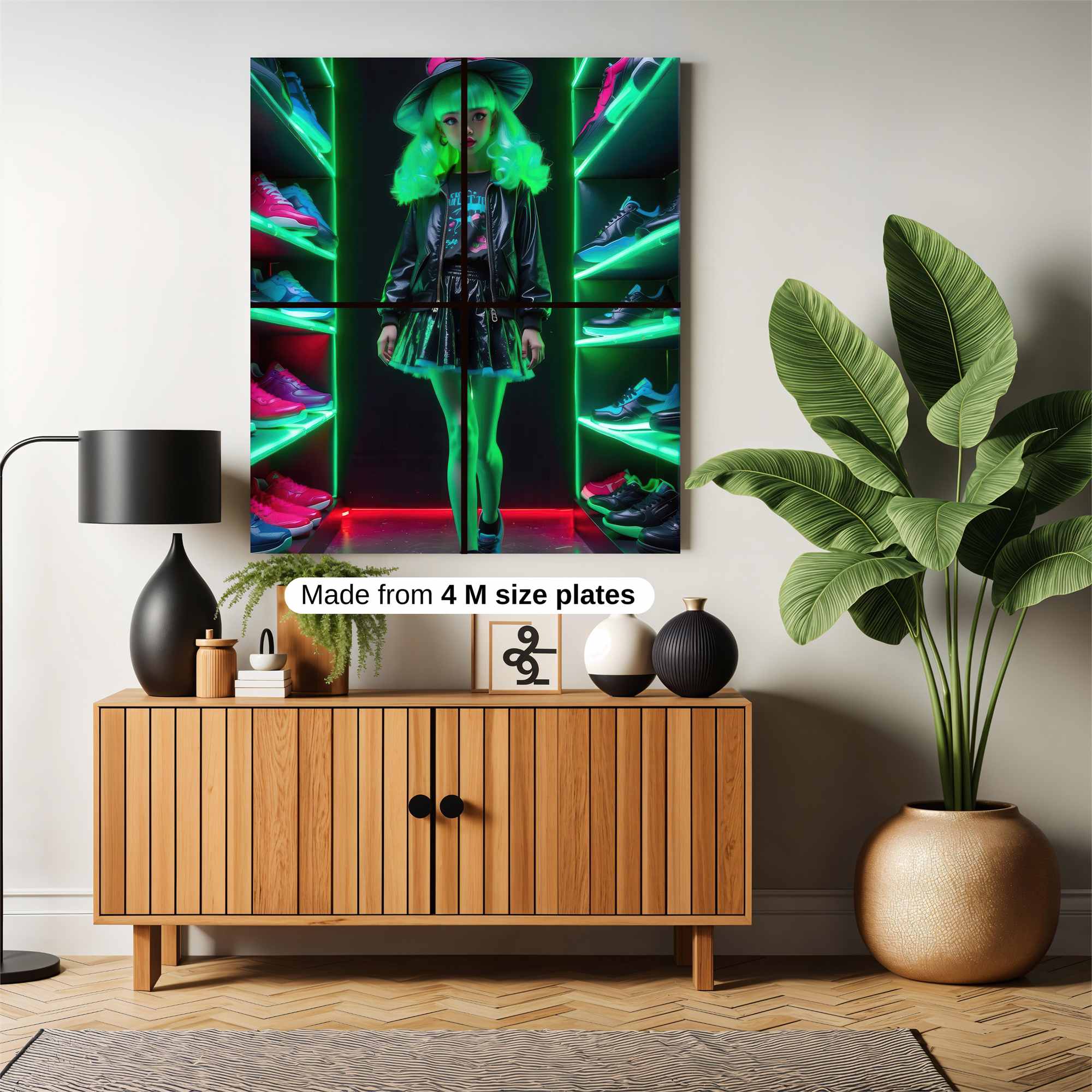 Witchy Whimsy Safe Wall Magnetic / M