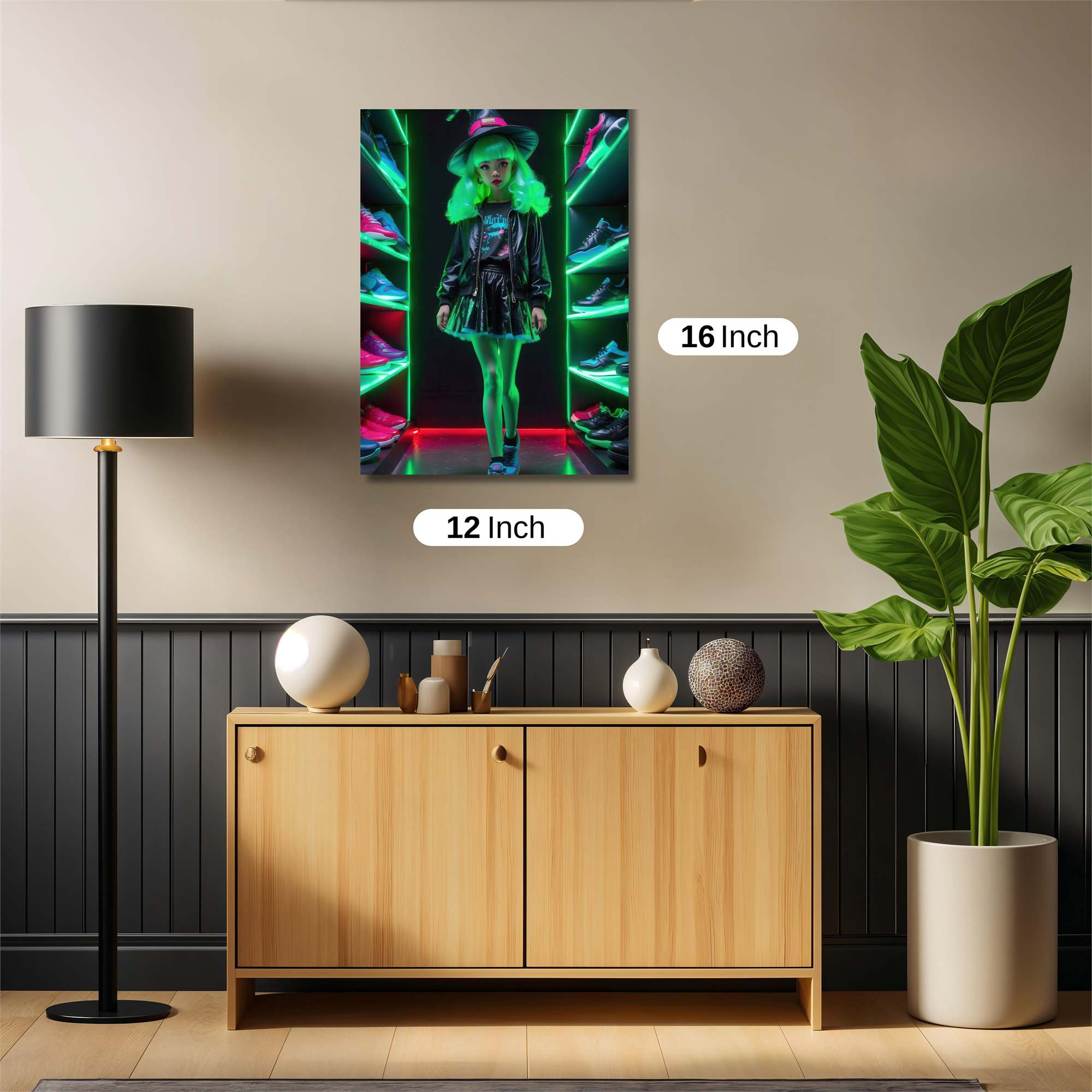 Witchy Whimsy Safe Wall Magnetic / M
