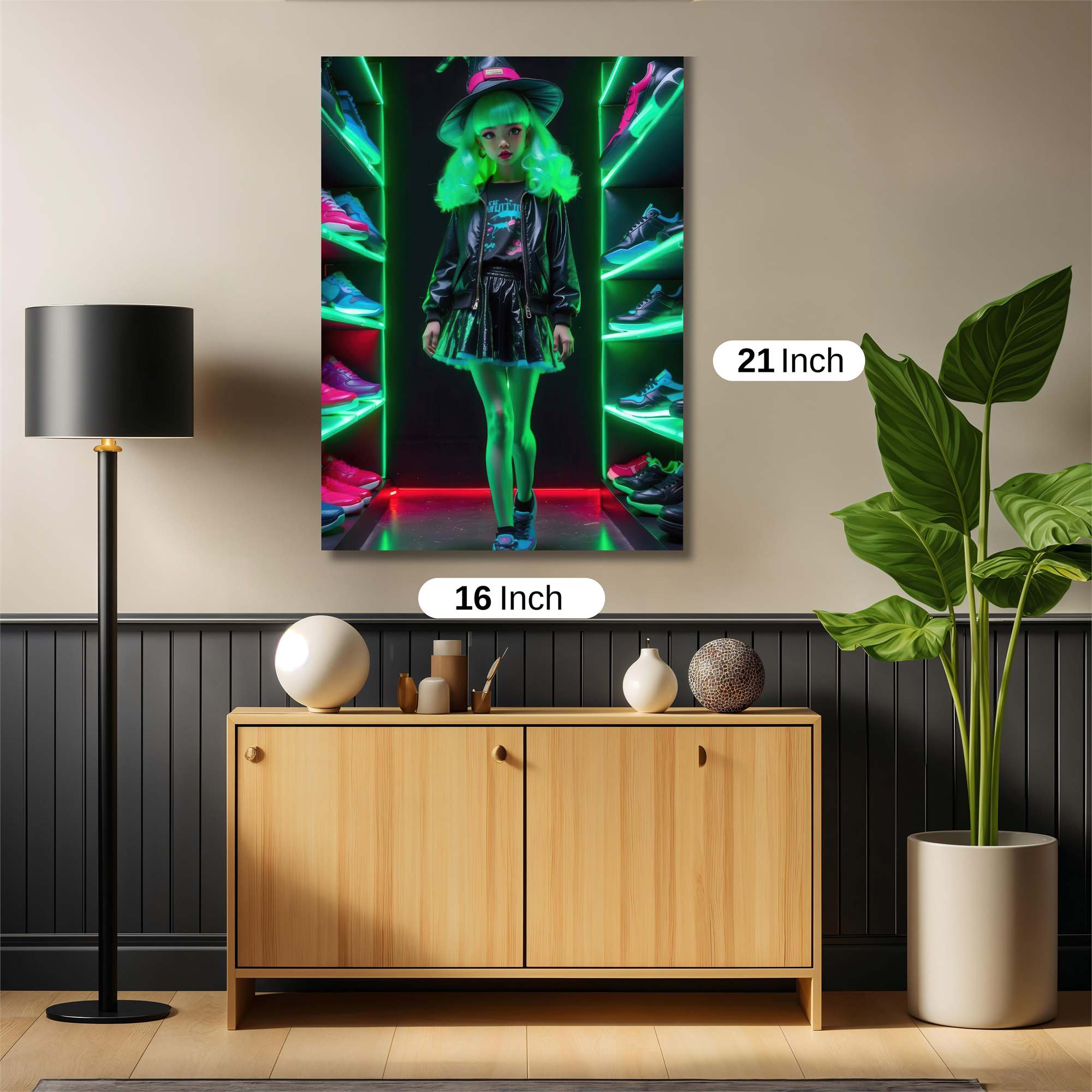 Witchy Whimsy Safe Wall Magnetic / M