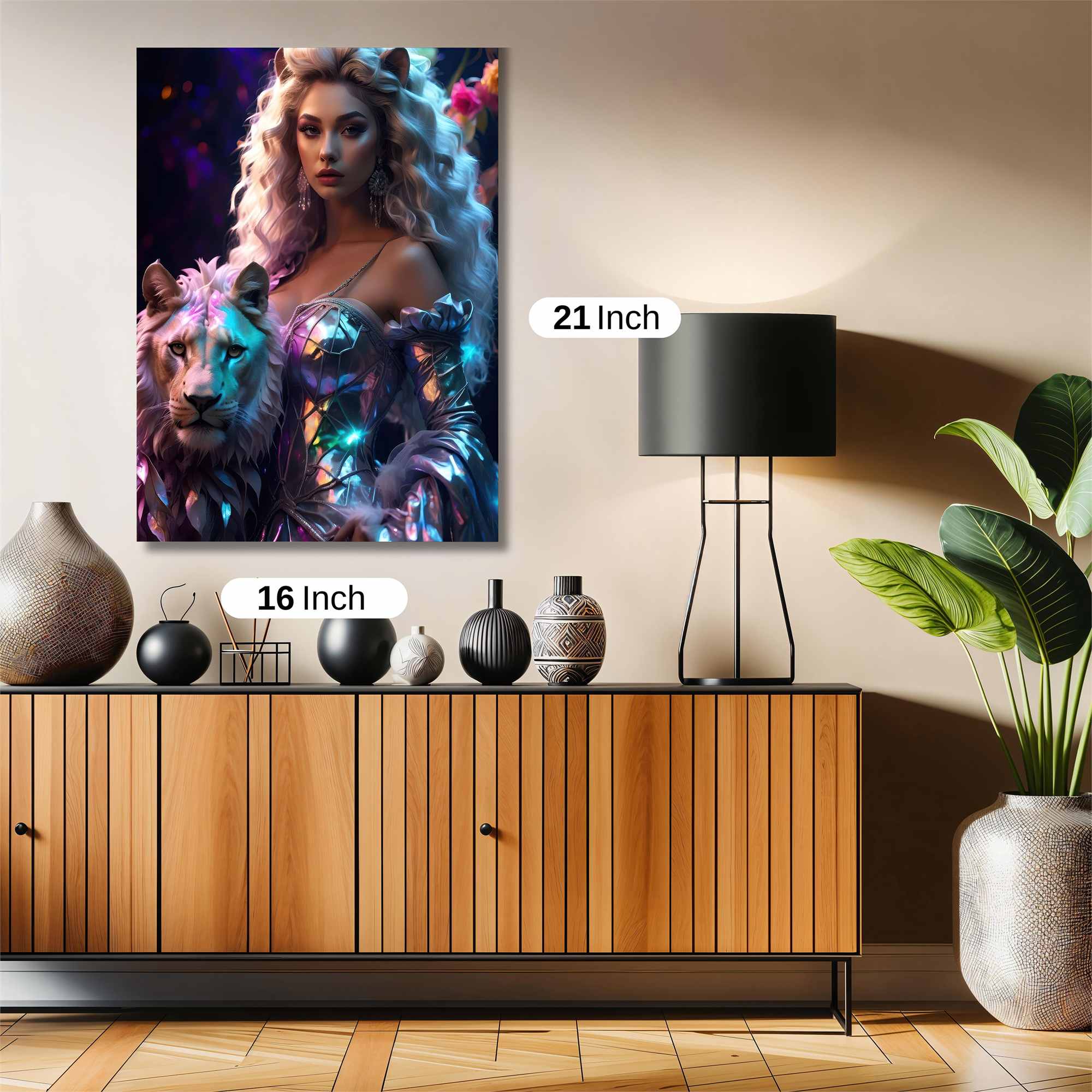 Lioness Luminary Safe Wall Magnetic / M
