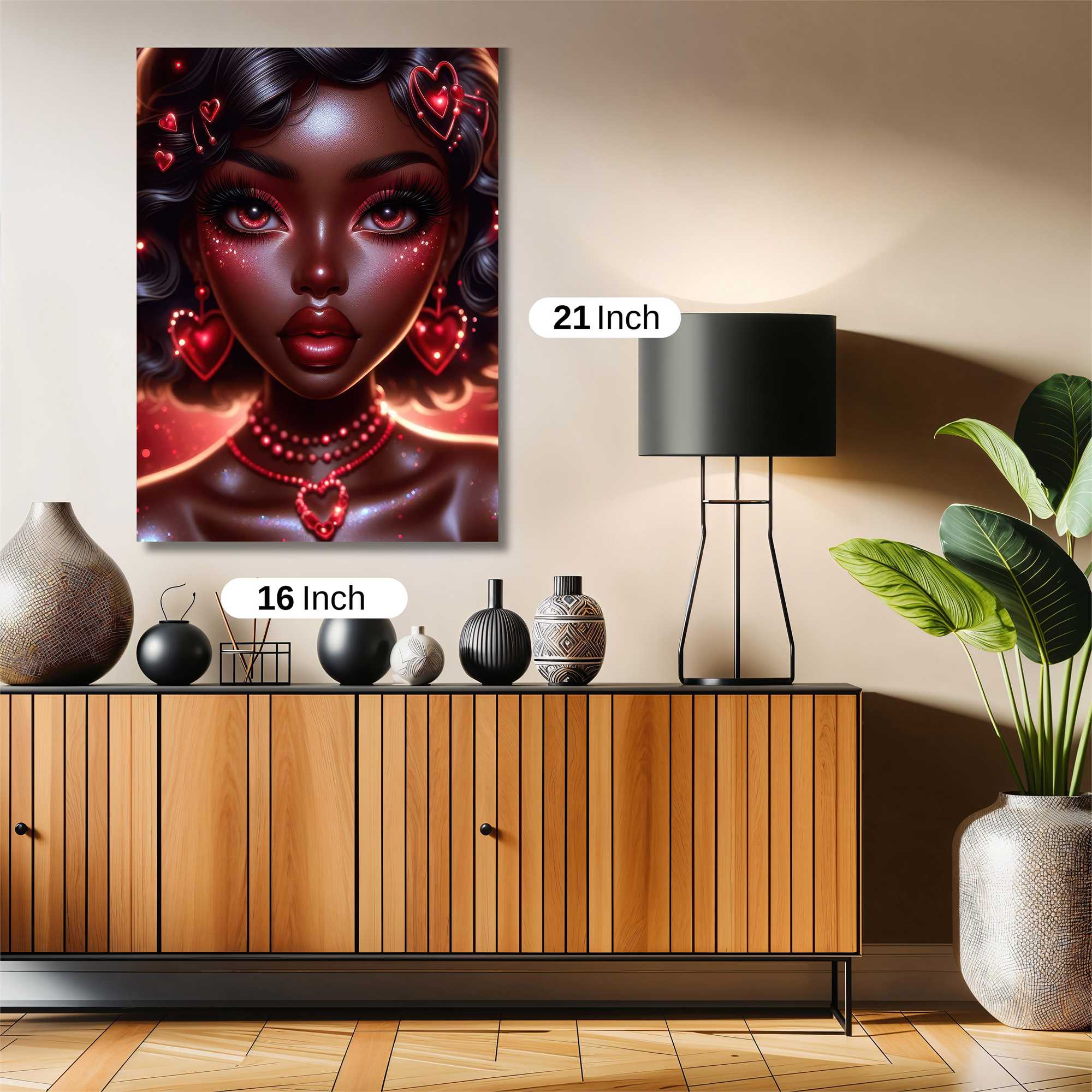 Heart Enchantress Safe Wall Magnetic / M