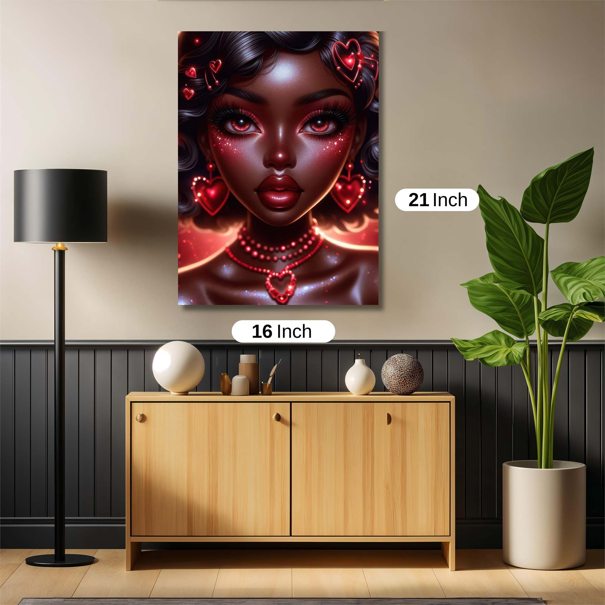 Heart Enchantress Safe Wall Magnetic / M