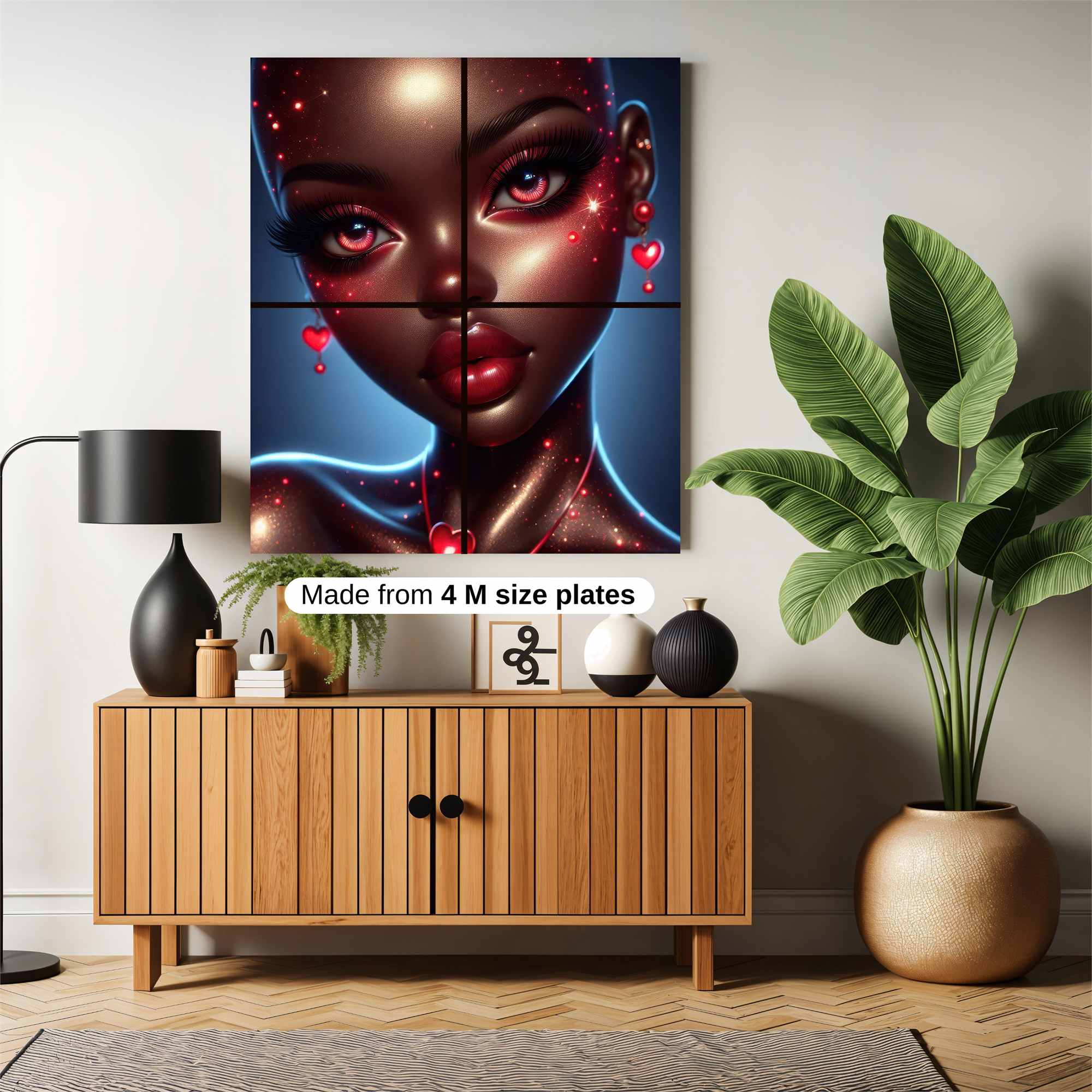Glimmering Enigma Safe Wall Magnetic / M
