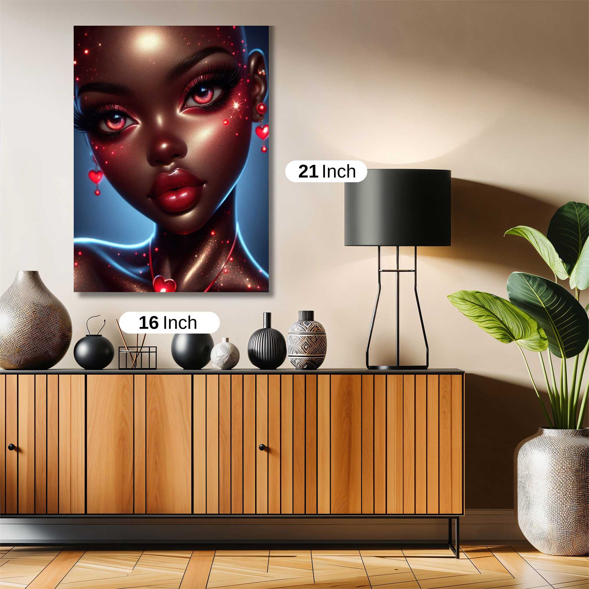 Glimmering Enigma Safe Wall Magnetic / M