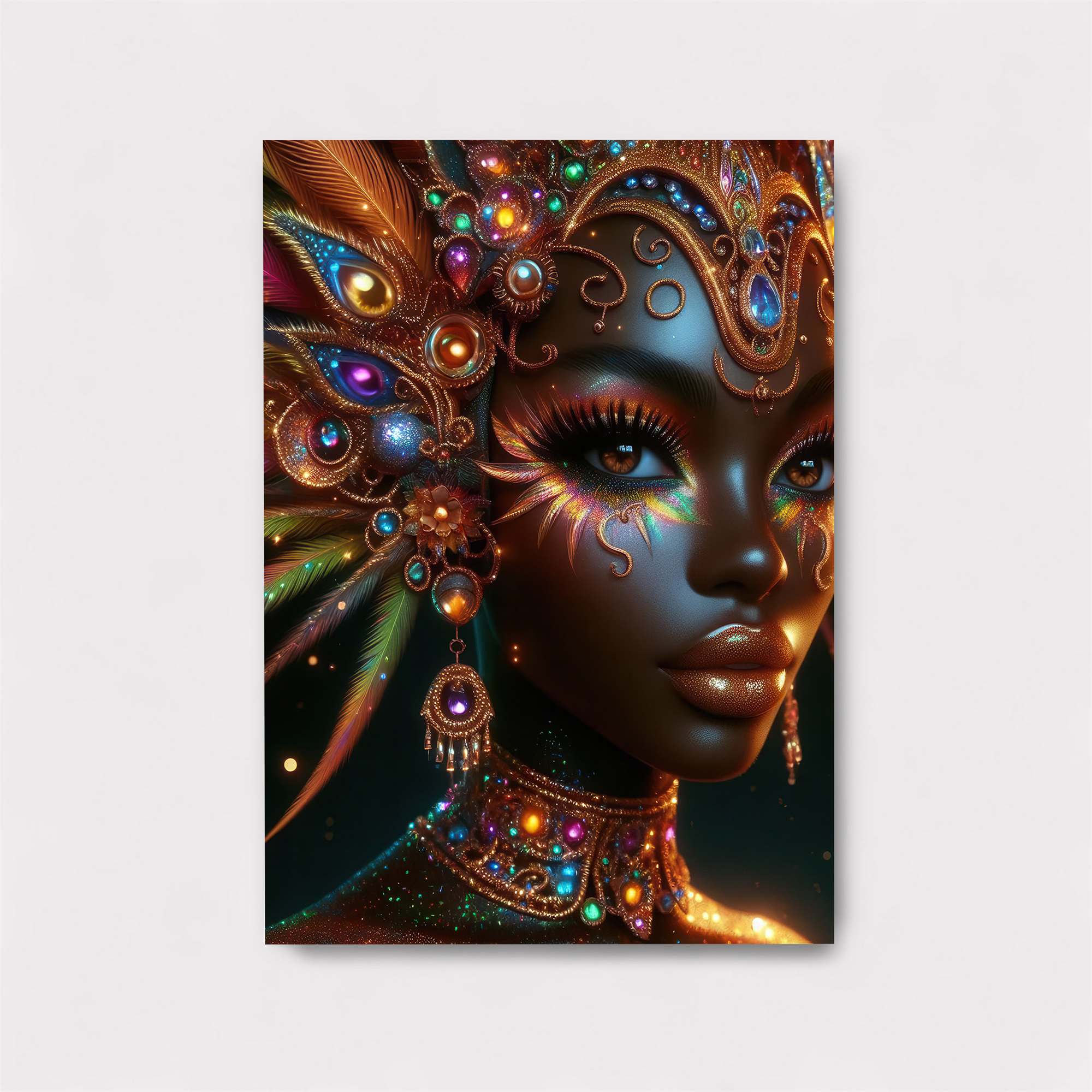 Feathered Radiance Safe Wall Magnetic / M