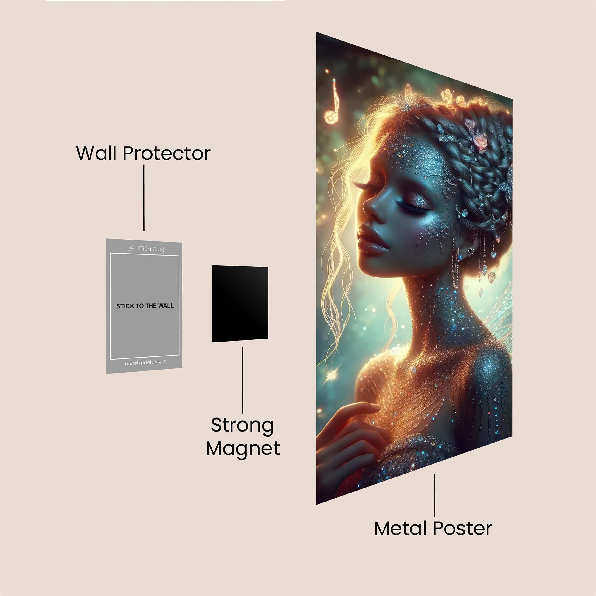 Fairy Enchantress Safe Wall Magnetic / M