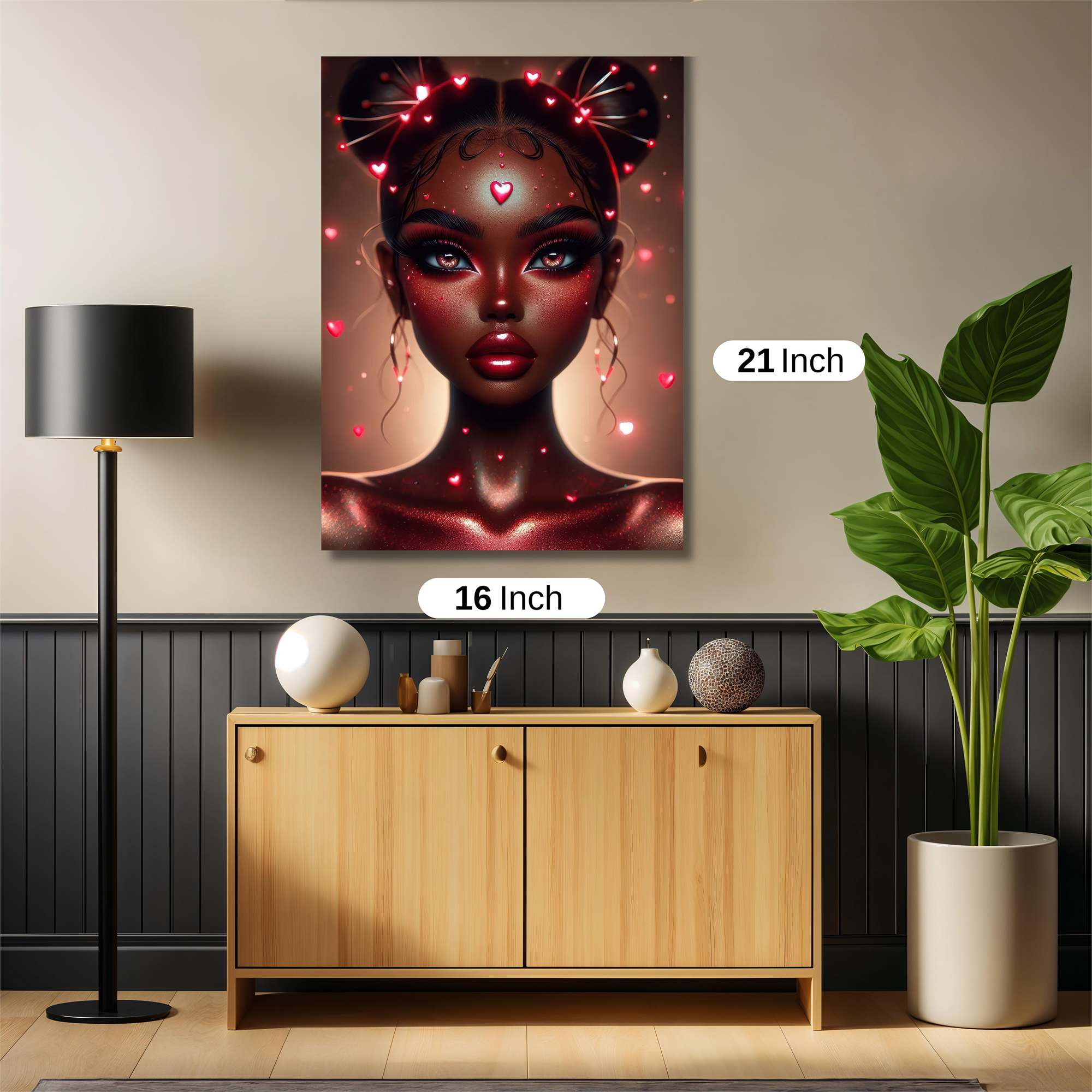 Heart Enchantress Safe Wall Magnetic / M