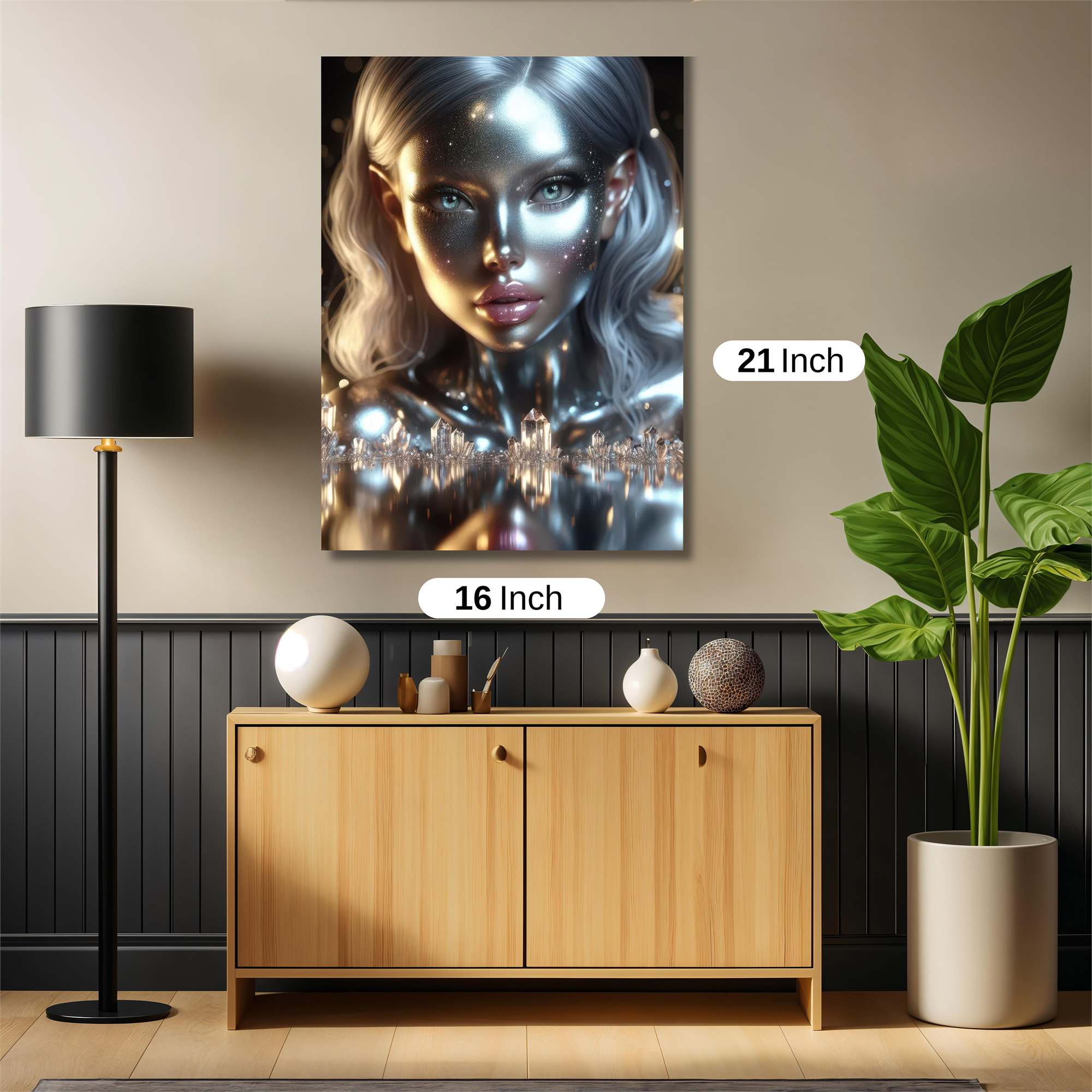Crystal Enigma Safe Wall Magnetic / M