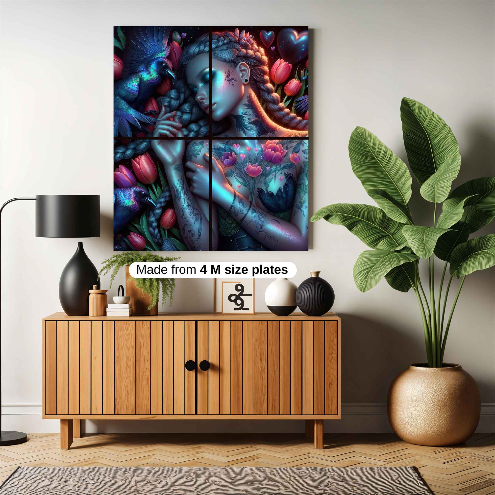 Raven Dream Safe Wall Magnetic / M