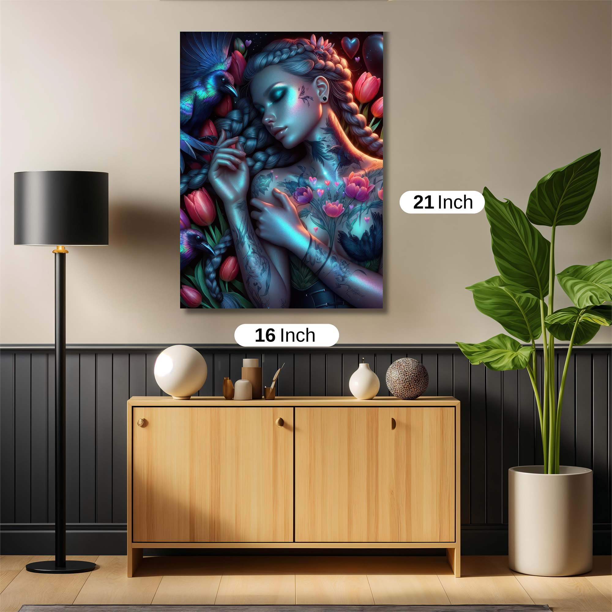 Raven Dream Safe Wall Magnetic / M