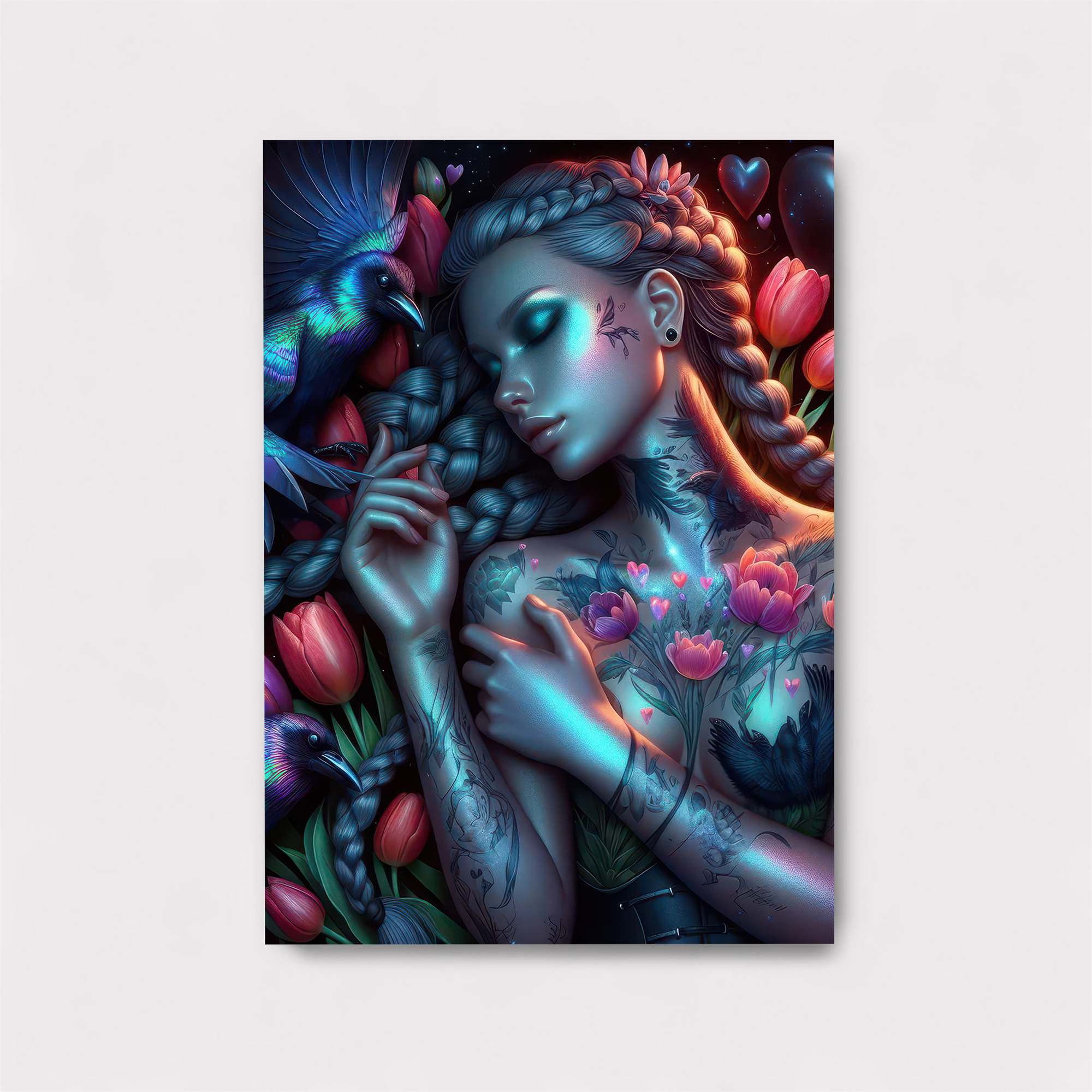 Raven Dream Safe Wall Magnetic / M