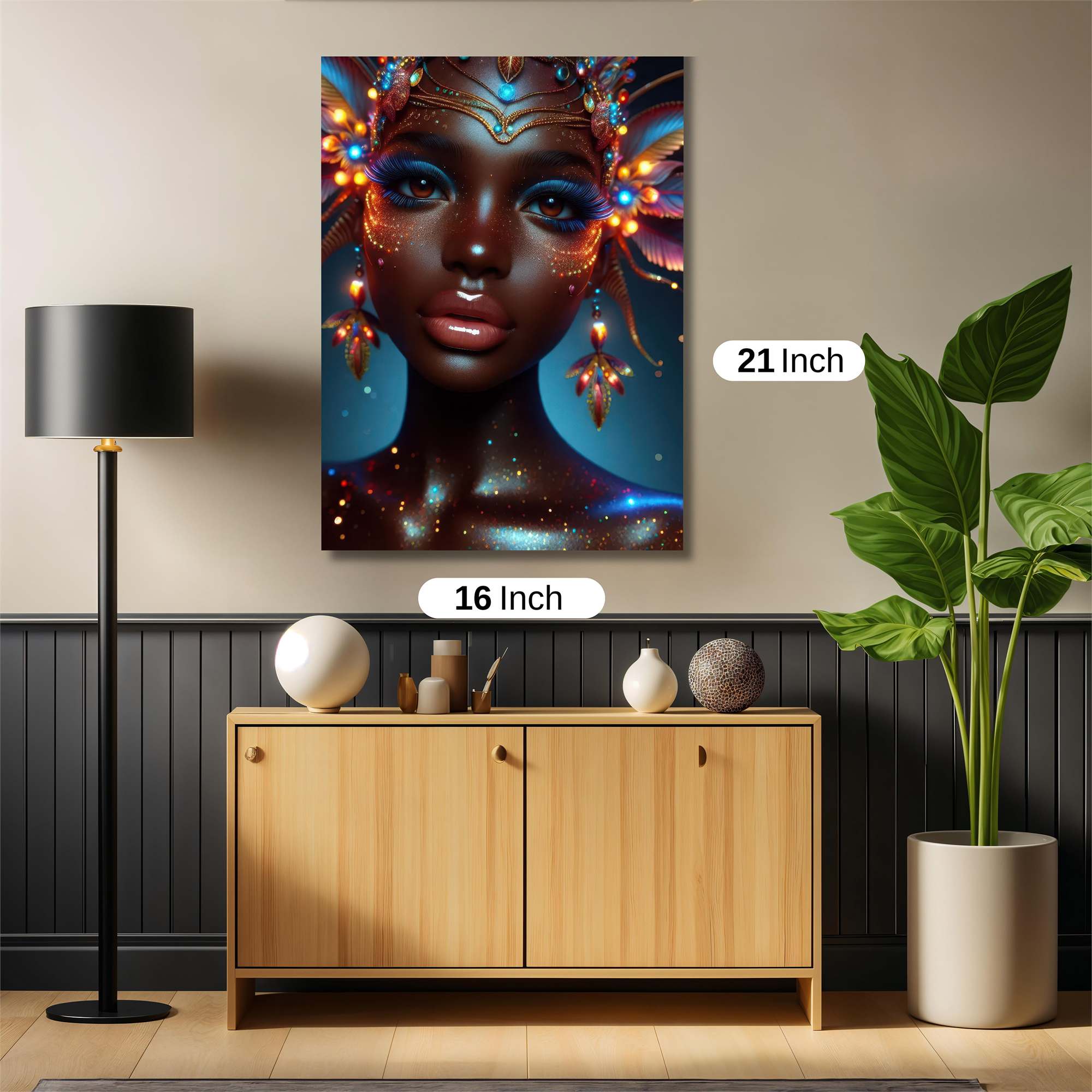 Luminous Enchantress Safe Wall Magnetic / M