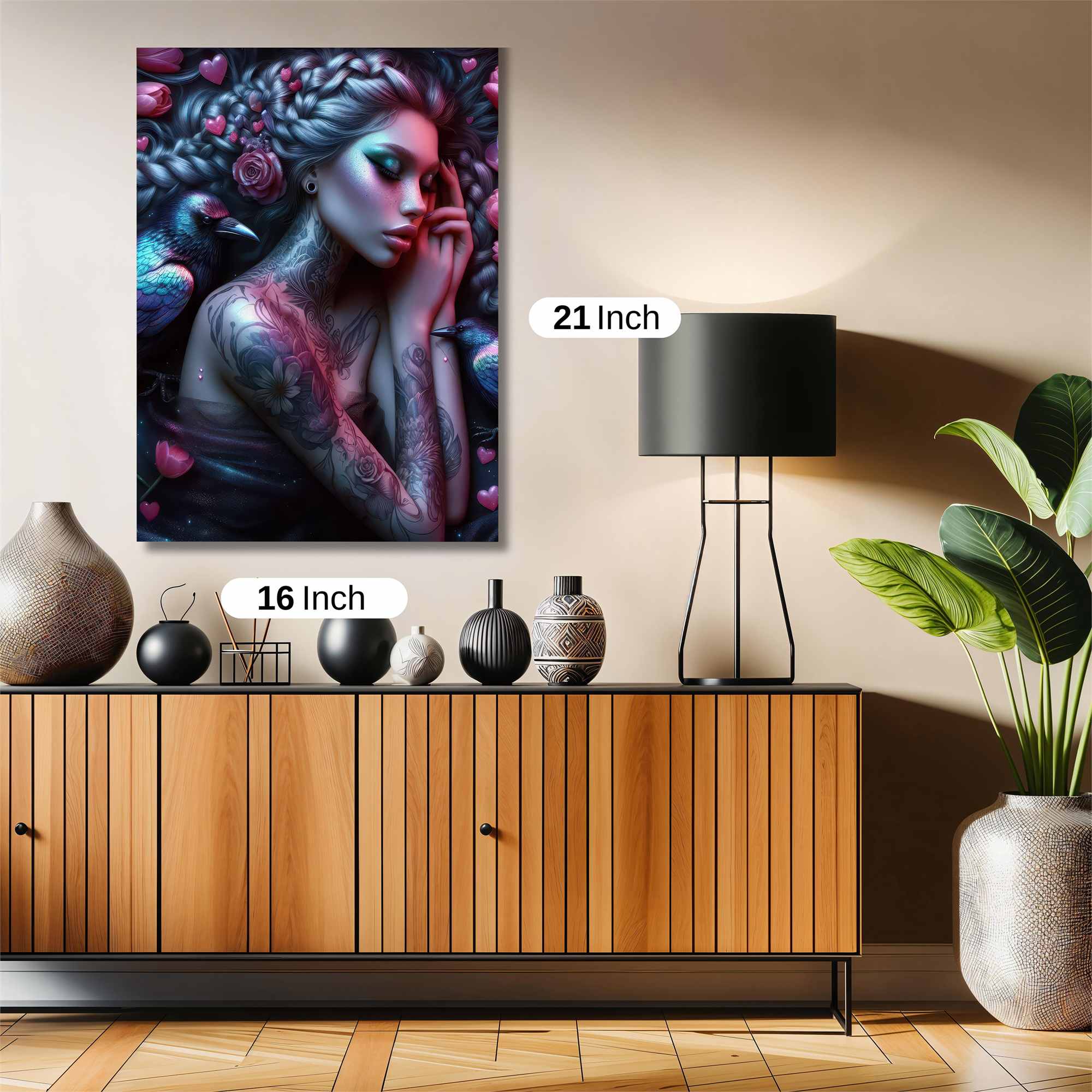 Raven Dream Safe Wall Magnetic / M