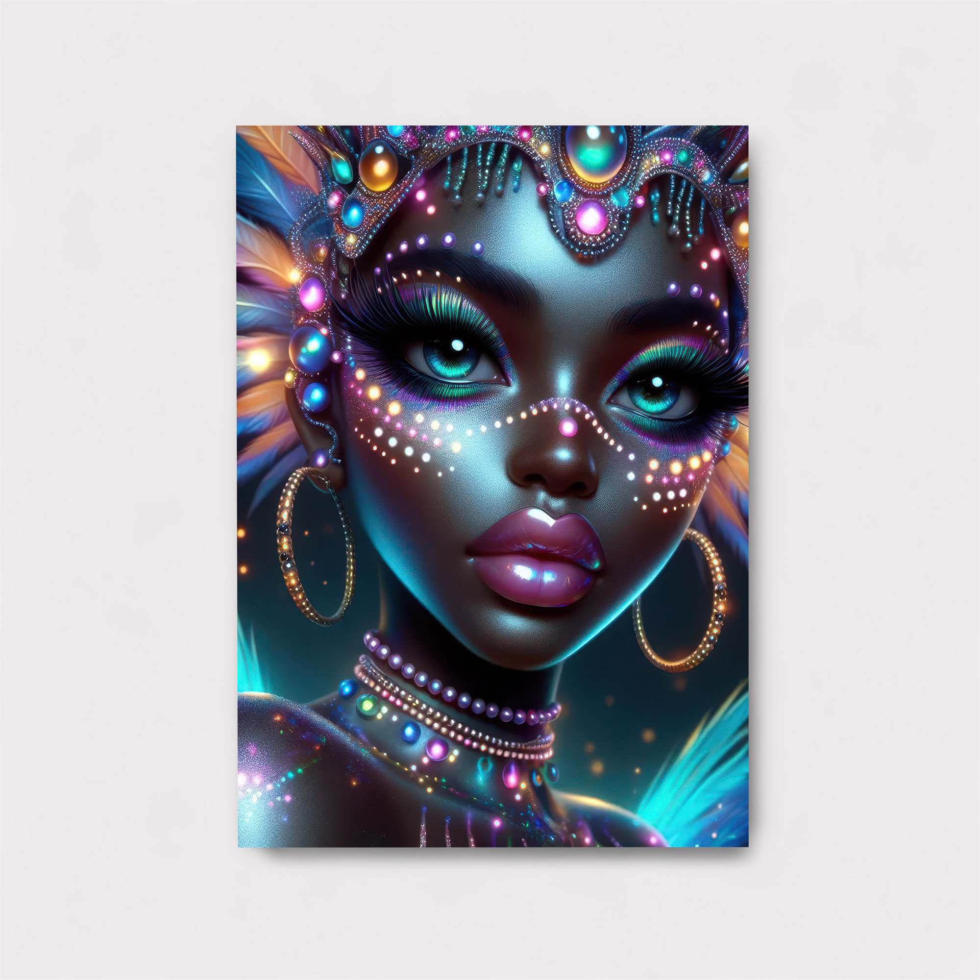 Feathered Enchantment Safe Wall Magnetic / M