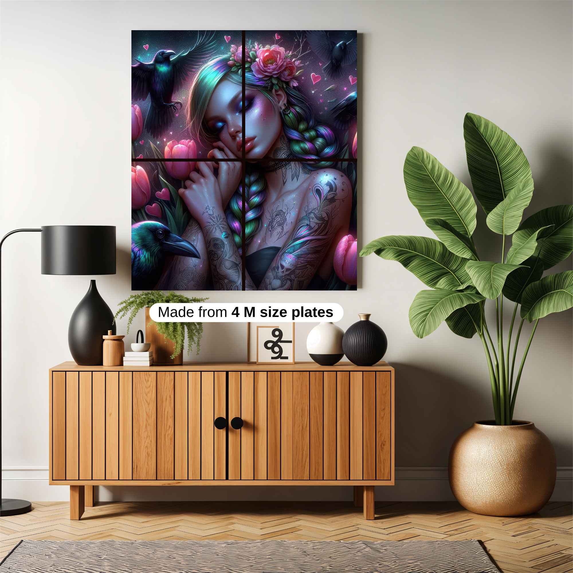 Raven Dream Safe Wall Magnetic / M