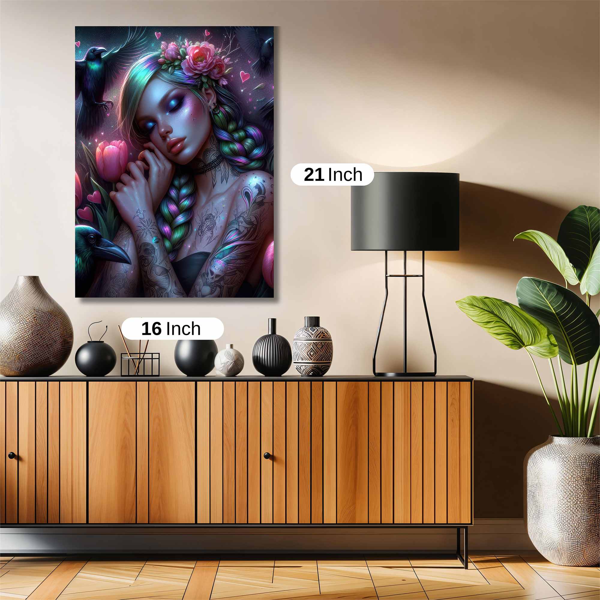 Raven Dream Safe Wall Magnetic / M