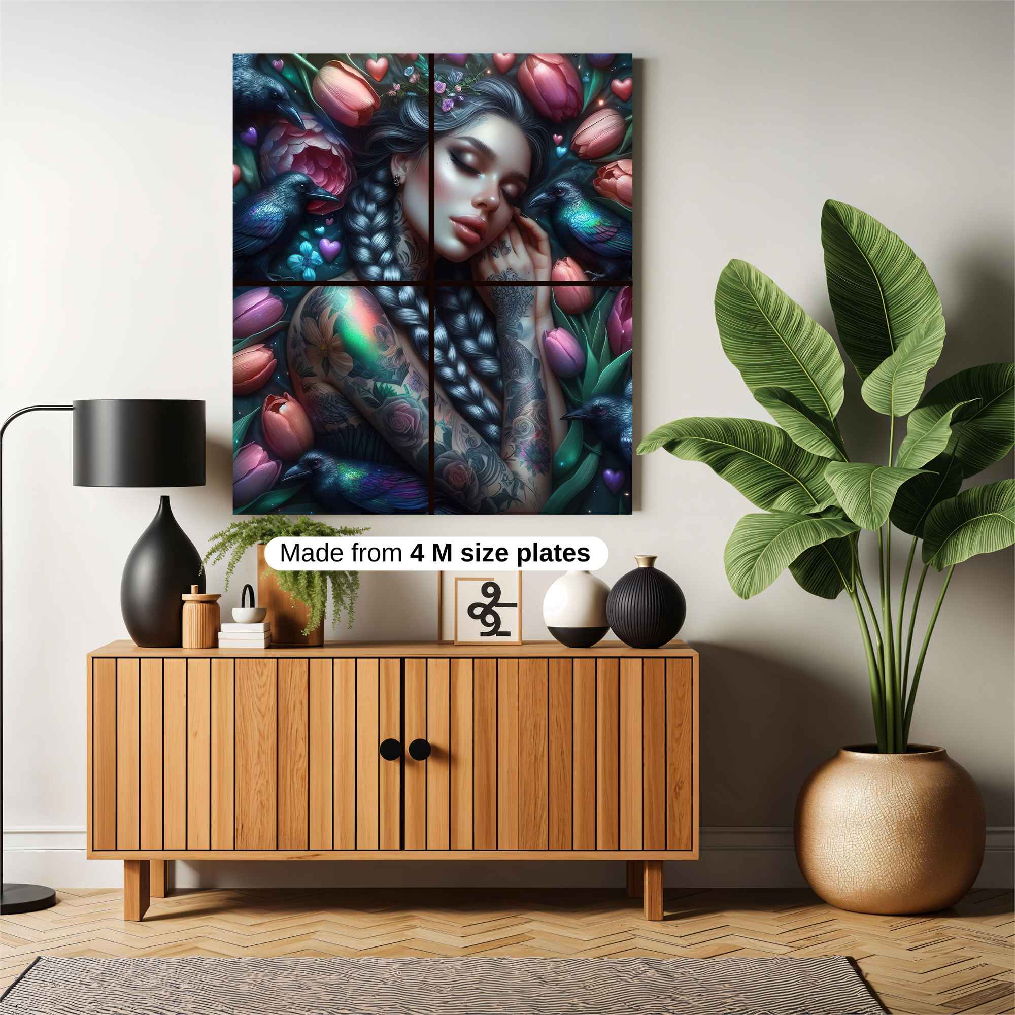 Raven Dream Safe Wall Magnetic / M