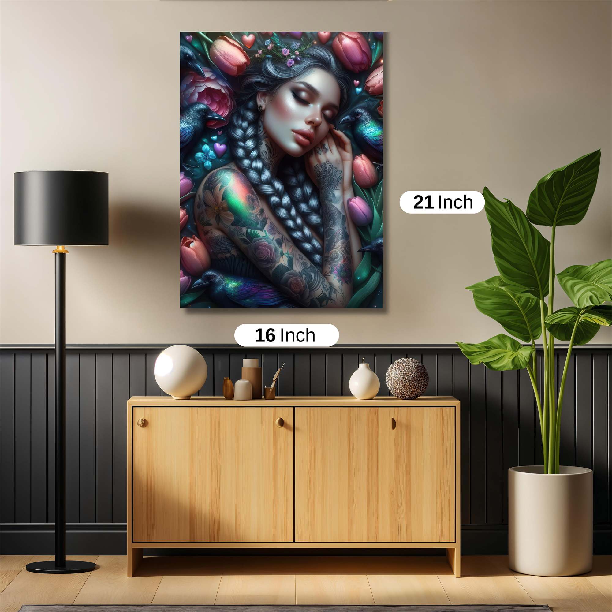 Raven Dream Safe Wall Magnetic / M