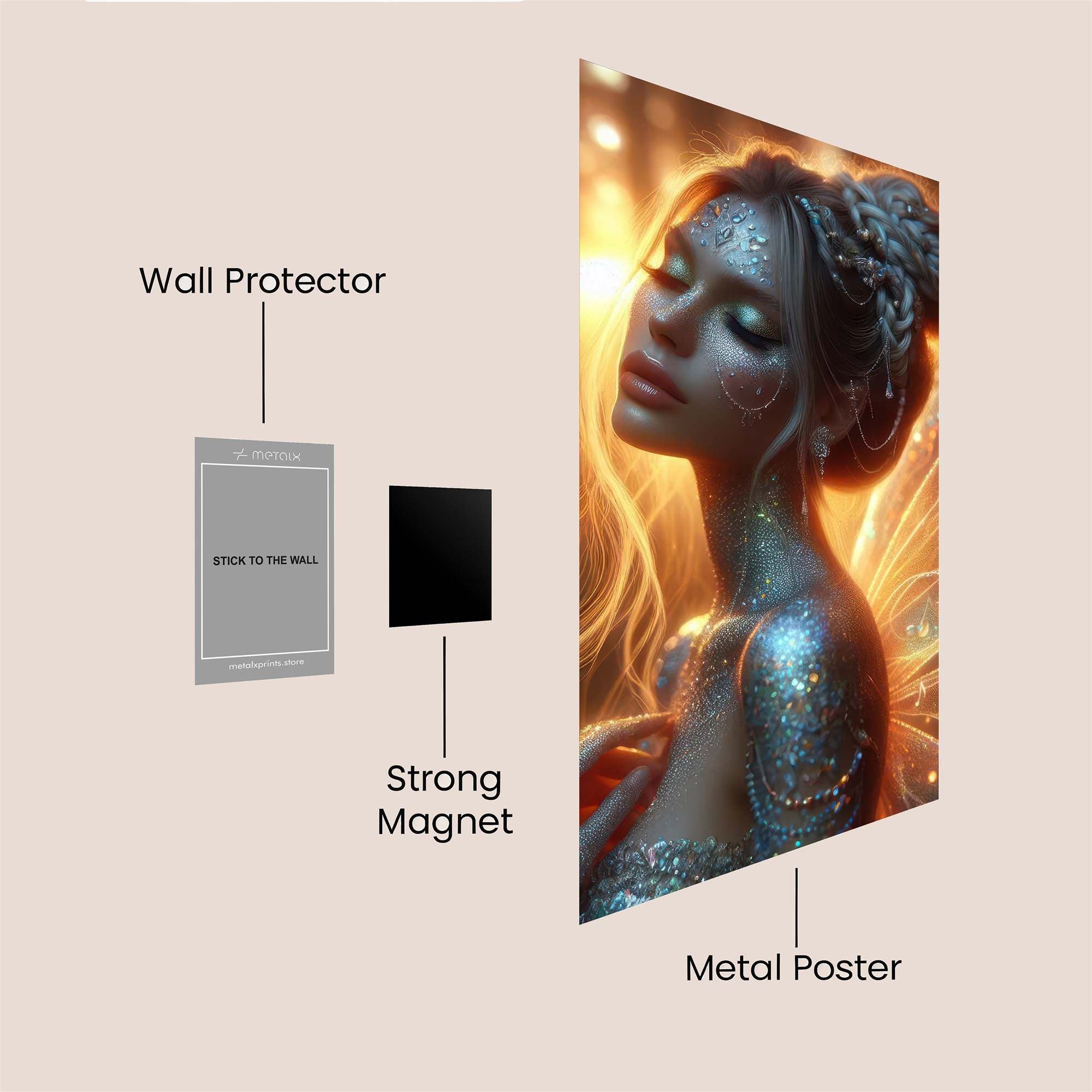 Fairy Radiant Safe Wall Magnetic / M