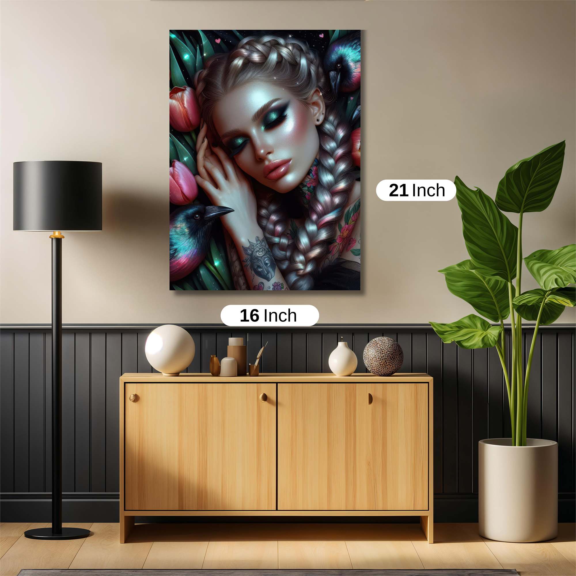 Raven Dream Safe Wall Magnetic / M