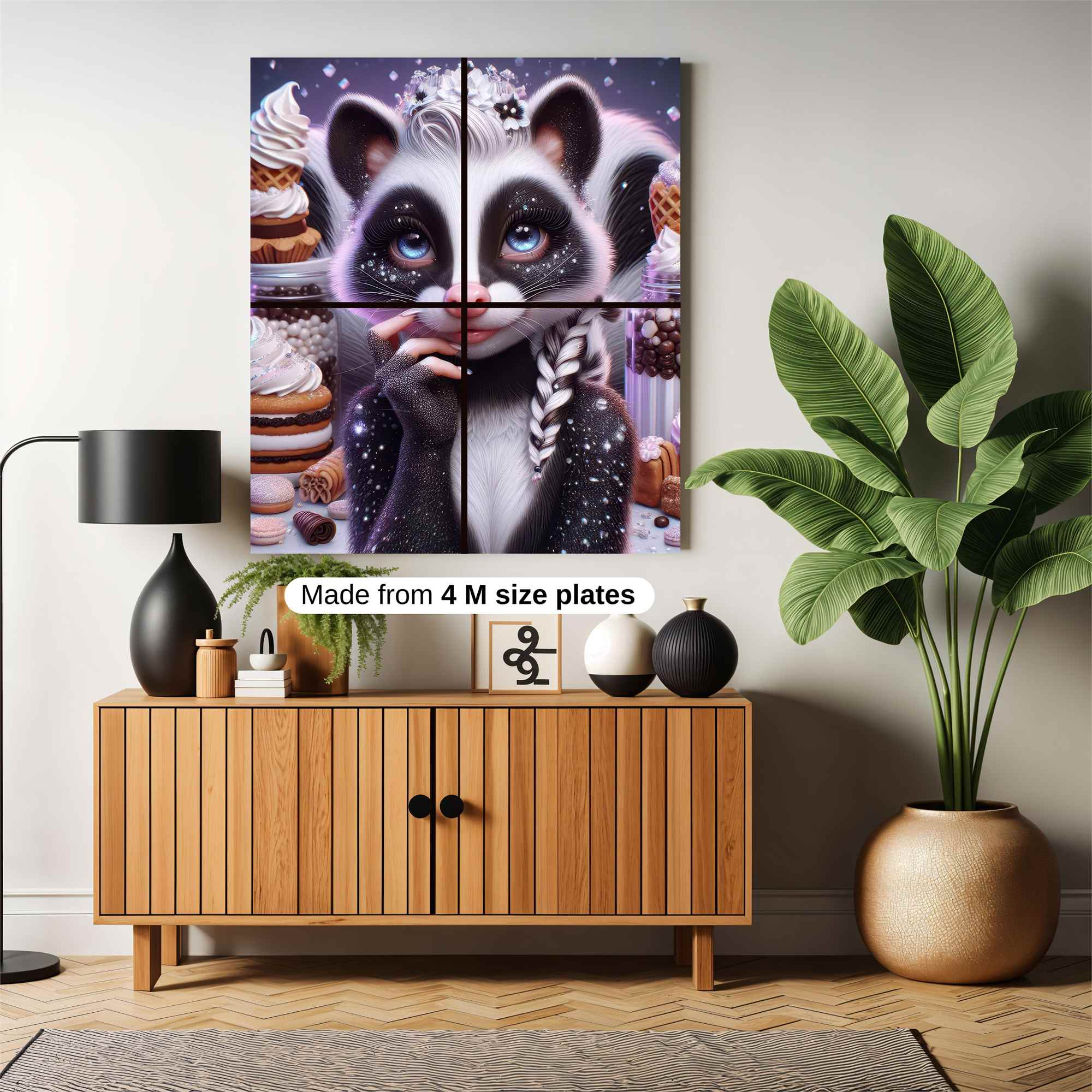 Skunk Royalty Safe Wall Magnetic / M