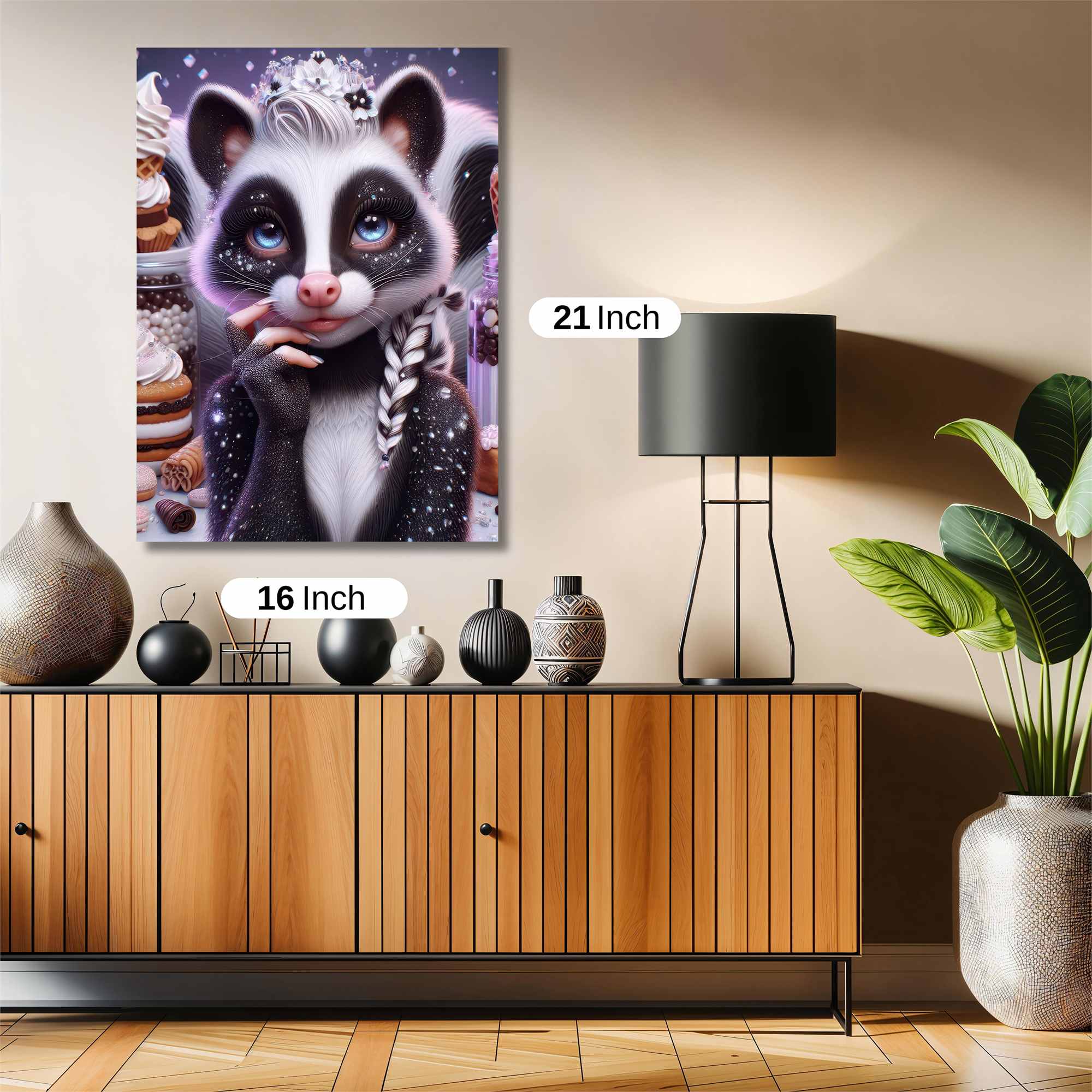 Skunk Royalty Safe Wall Magnetic / M