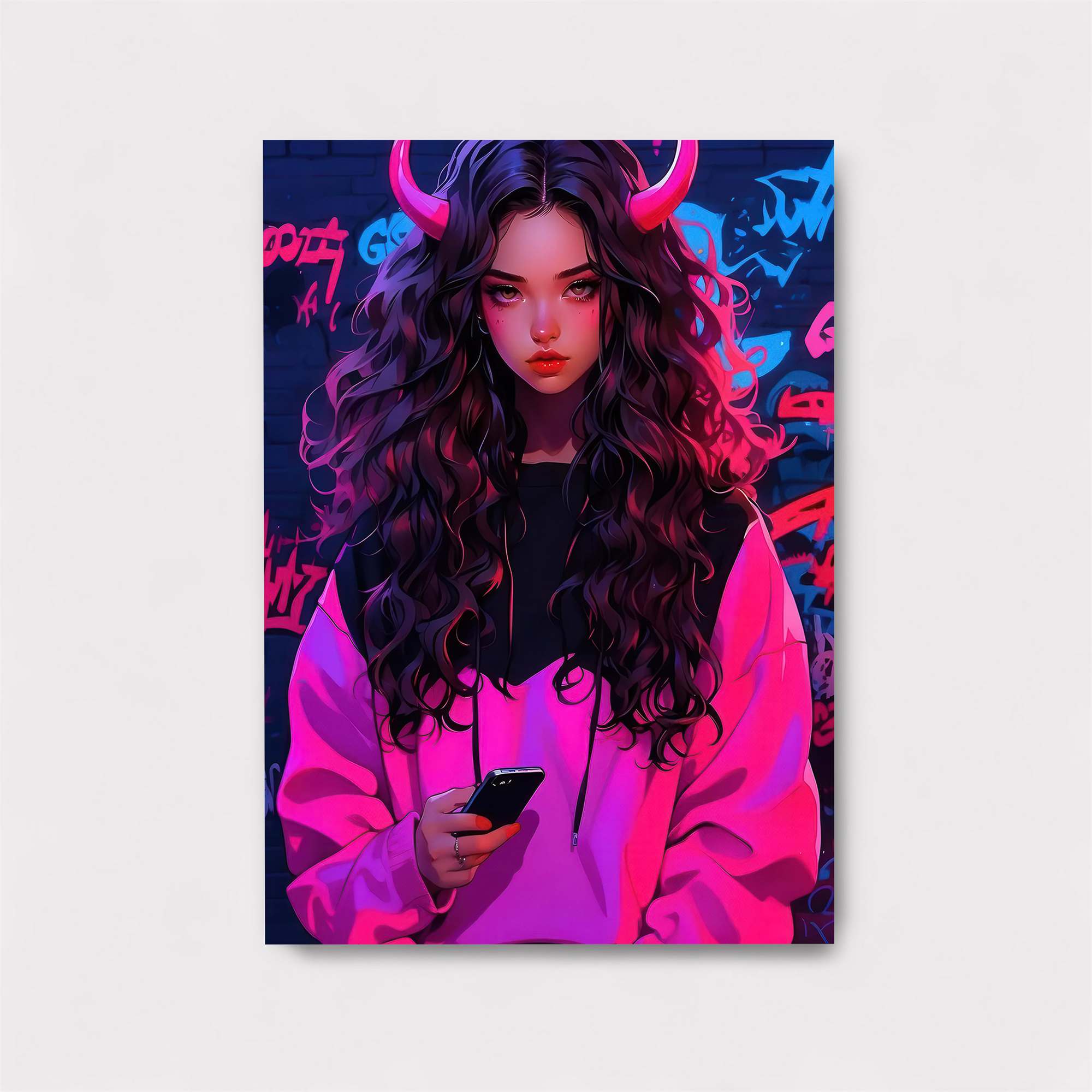 Devilish Aura Safe Wall Magnetic / M