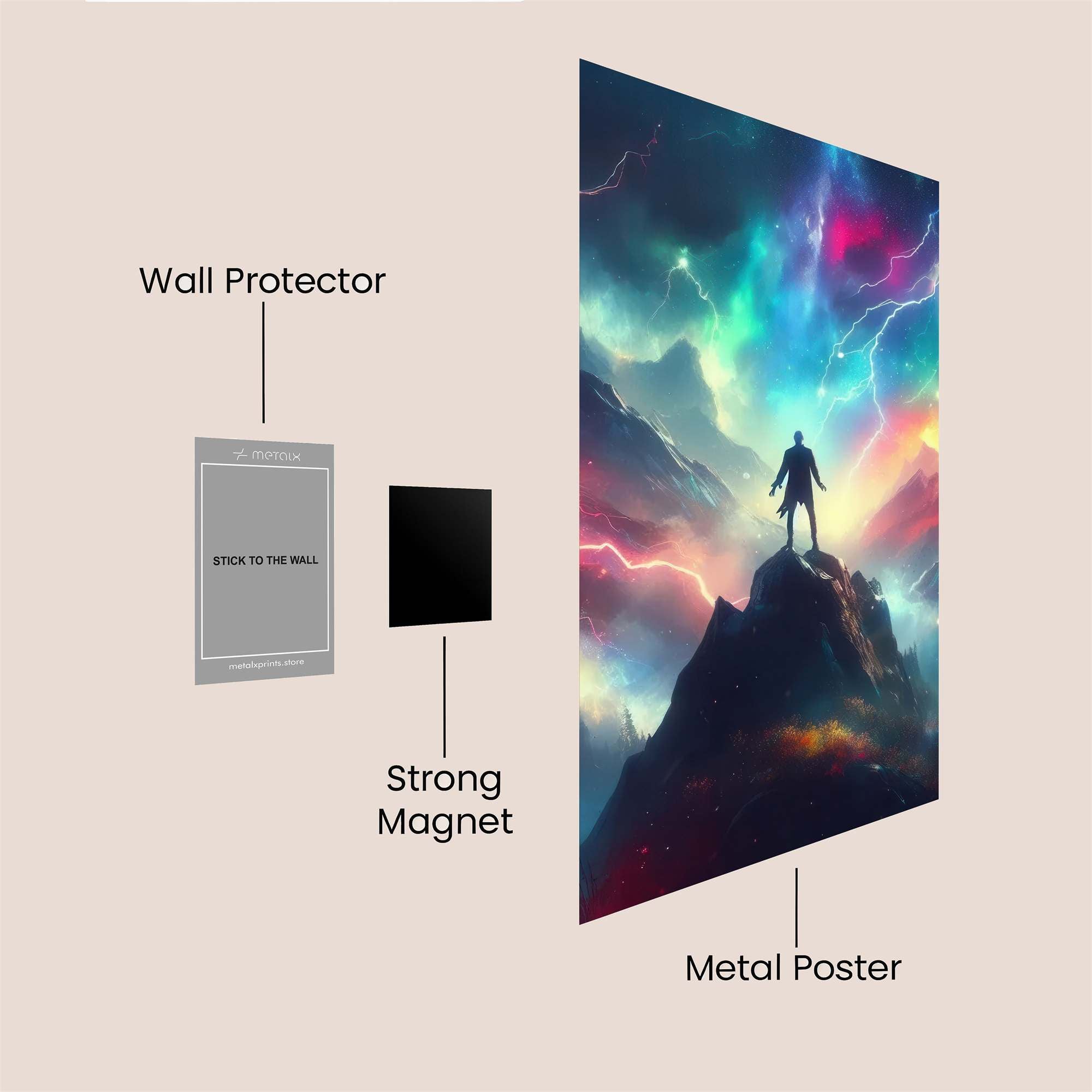 Stormbringer Ascendant Safe Wall Magnetic / M